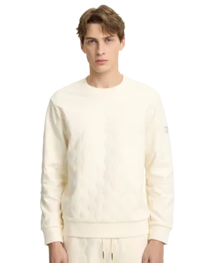 107973-115 | MEN'S ALL-OVER PATTERNED SWEATSHIRT | WHITE/SPECIAL