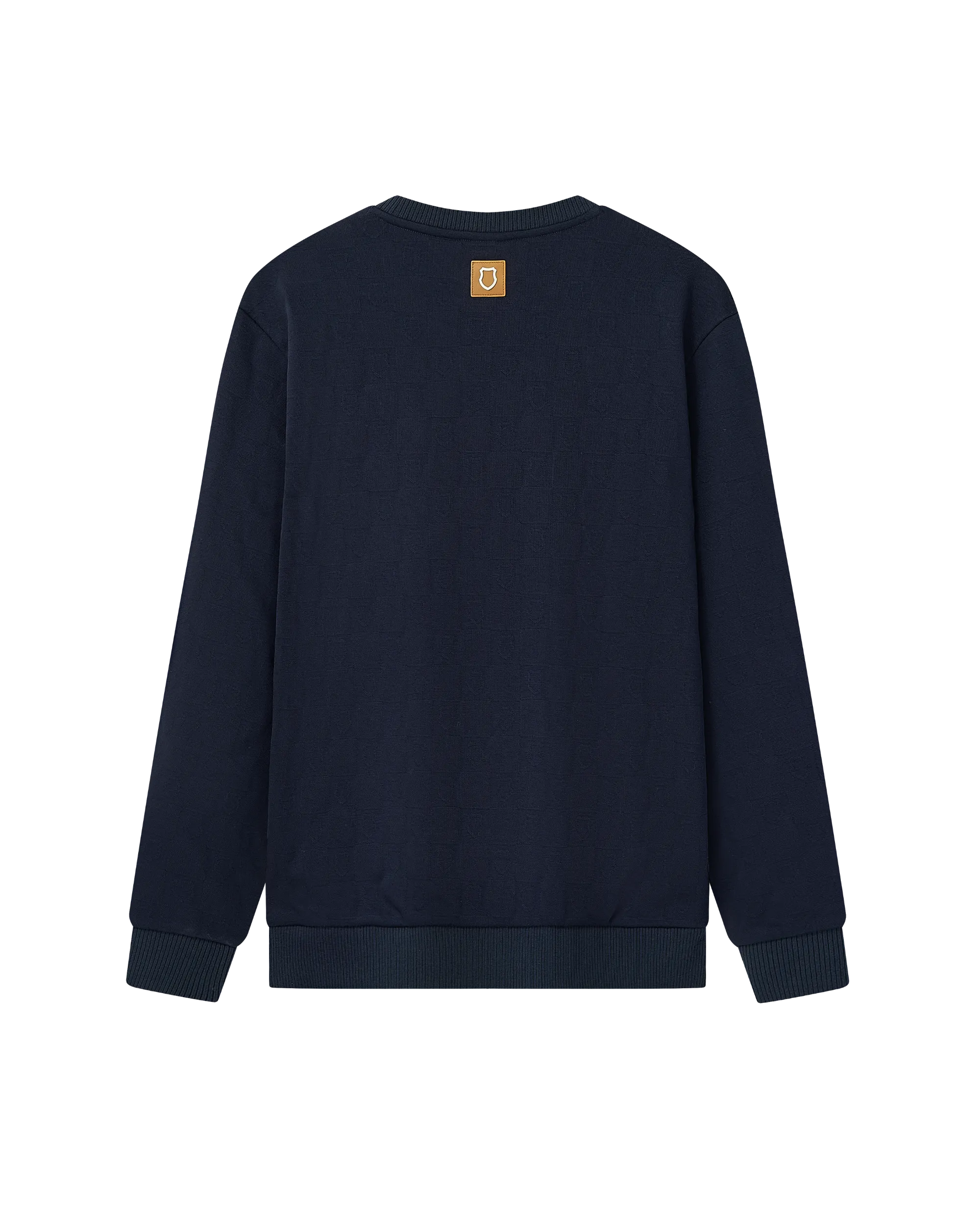 107973-495 | MEN'S ALL-OVER PATTERNED SWEATSHIRT | BLUE/MISC
