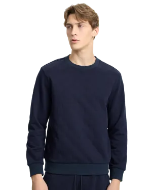 107973-495 | MEN'S ALL-OVER PATTERNED SWEATSHIRT | BLUE/MISC