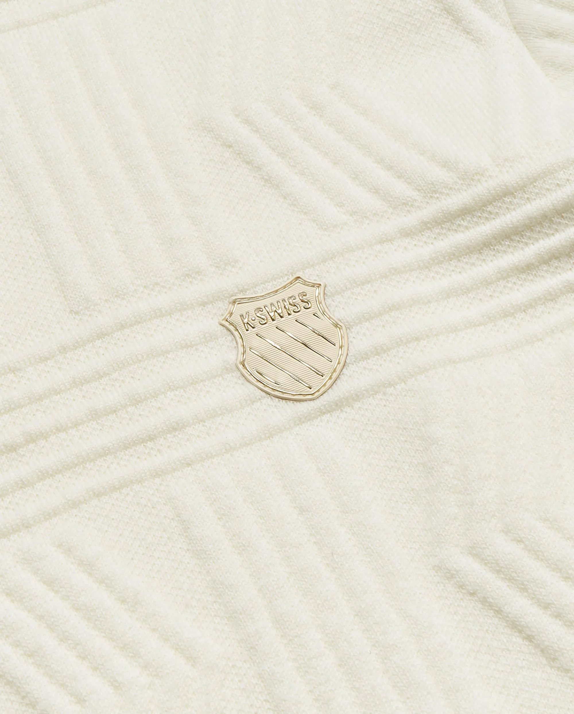 107988-115 | MEN'S K-SWISS LOGO ALL-OVER PATTERNED SWEATER | WHITE/SPECIAL