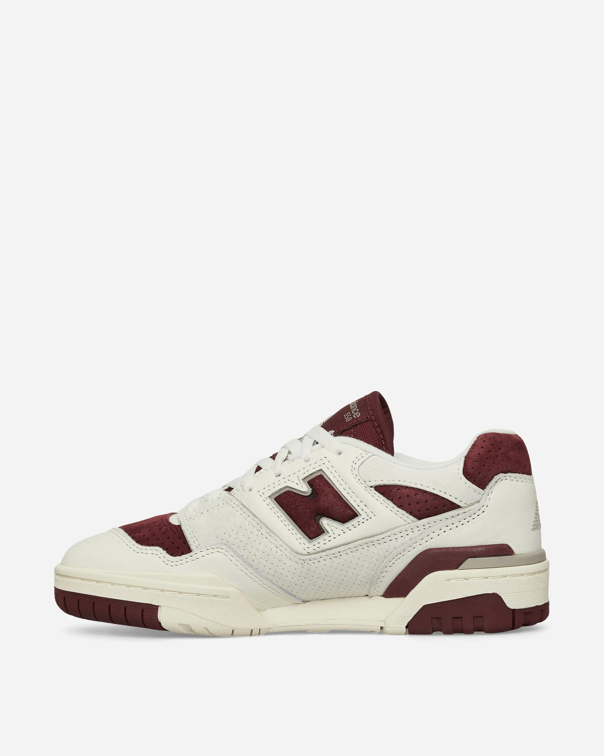 550 Sneakers Sea Salt / Classic Crimson