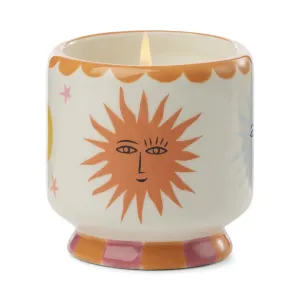 A Dopo 8 oz Handpainted Sun Ceramic - Orange Blossom
