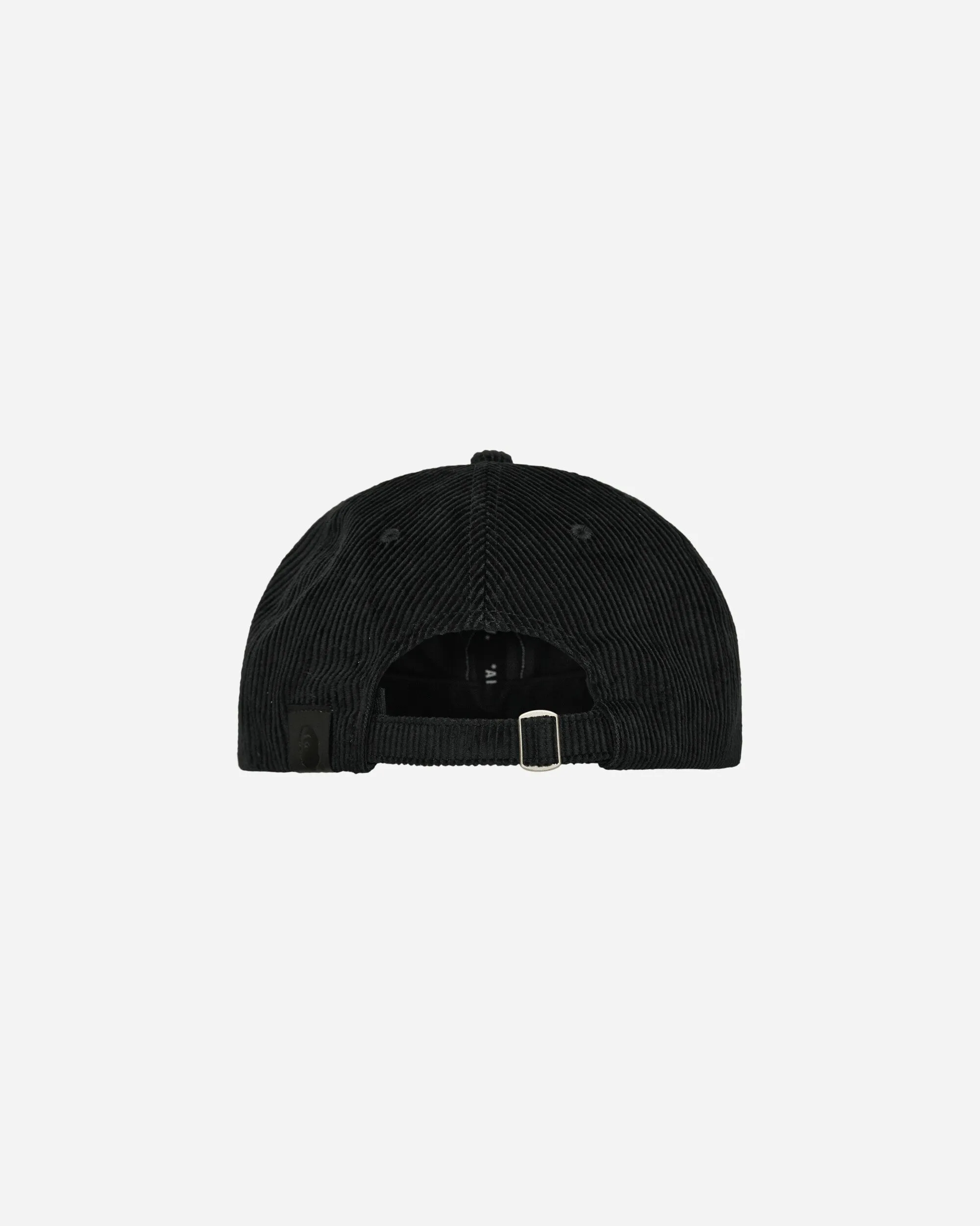 Ape Head Corduroy Cap Black