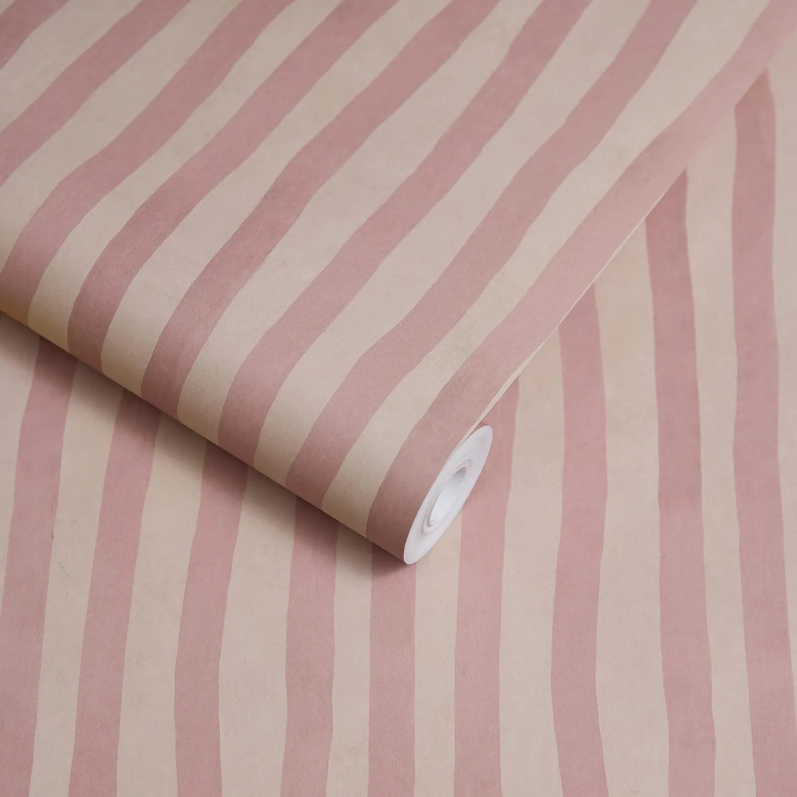 ARTIST'S STRIPE Wallpaper - Sakura & Astrantia