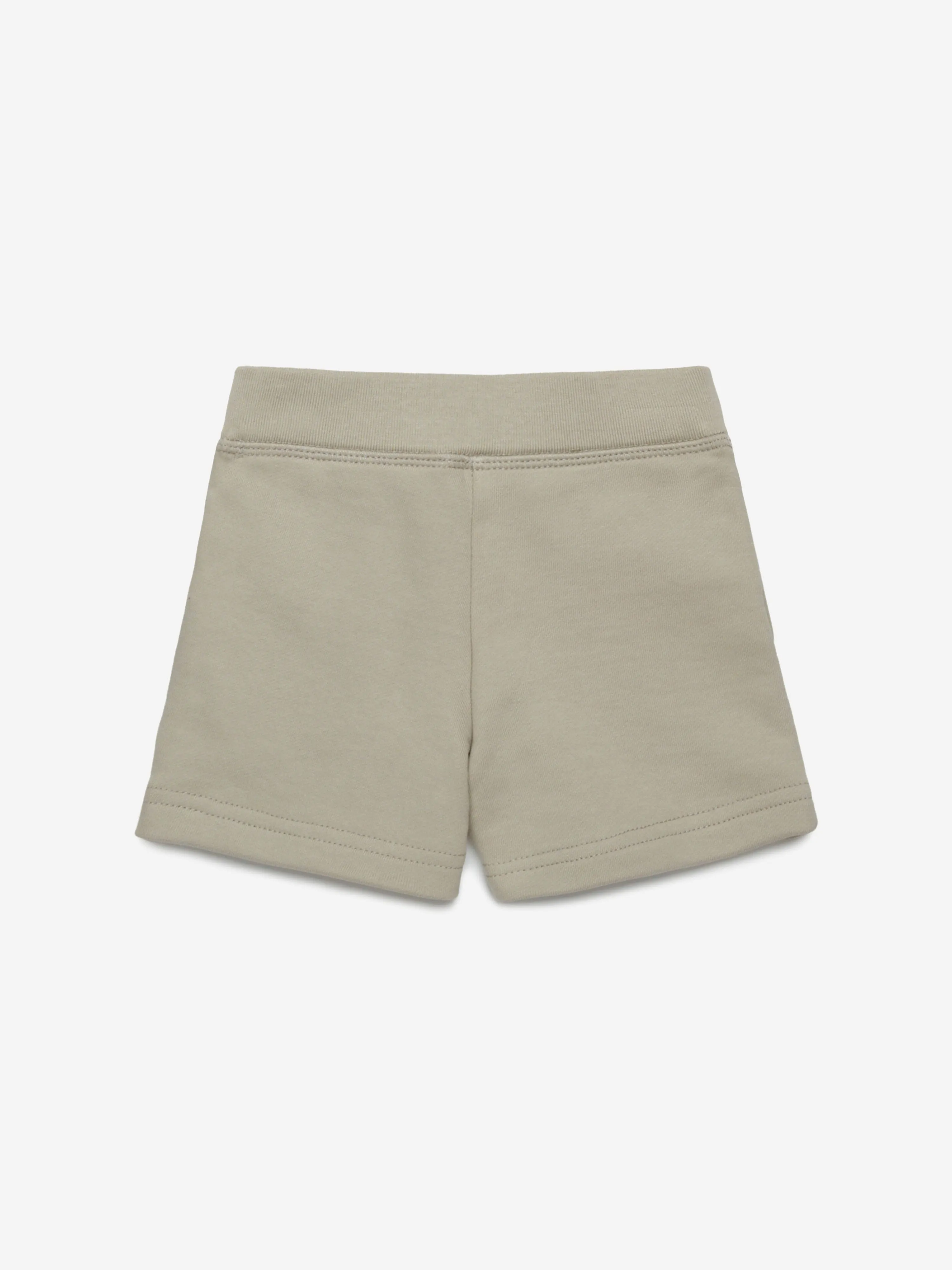 Baby Logo Shorts in Beige