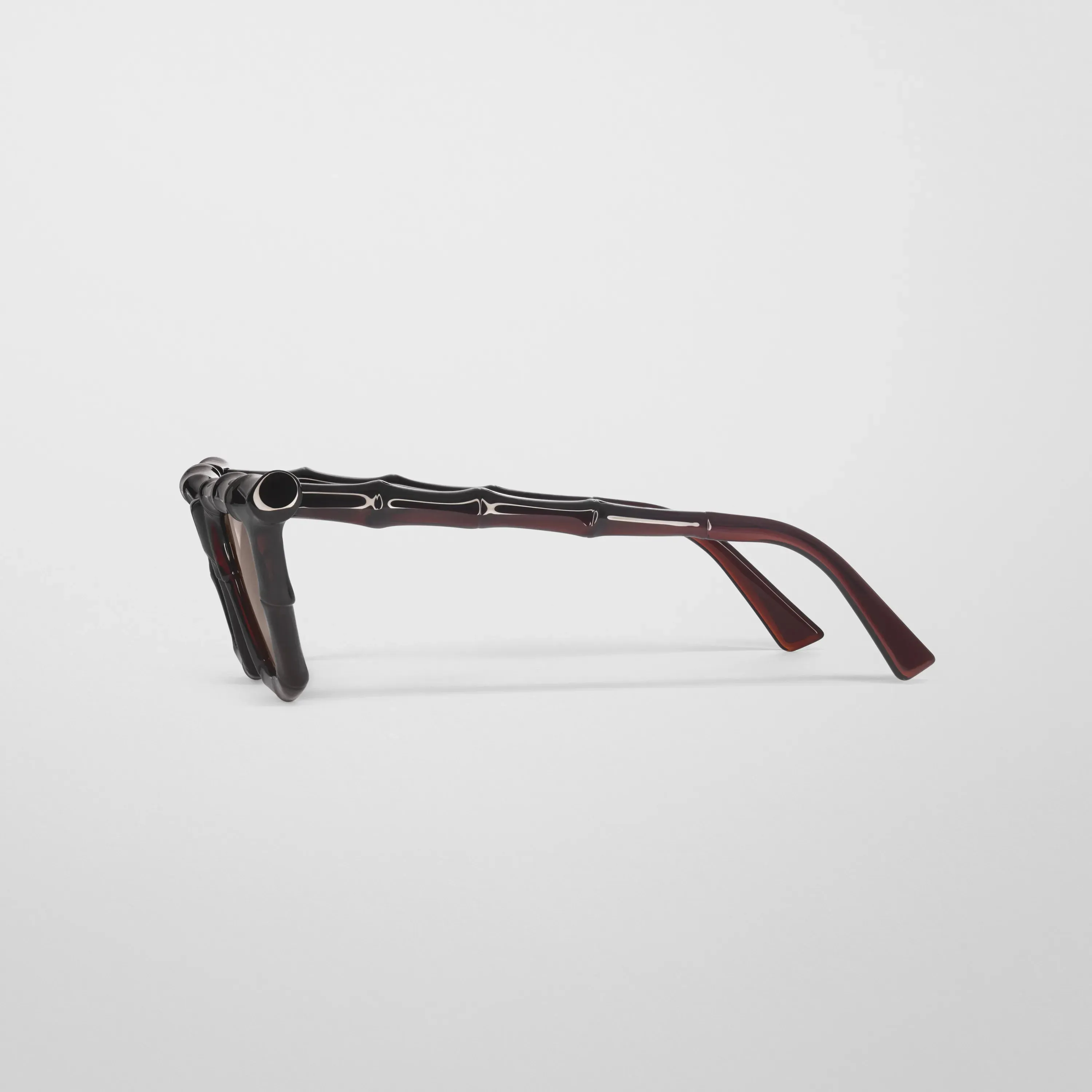 BAMBOO SUNGLASSES | dark brown rilsan