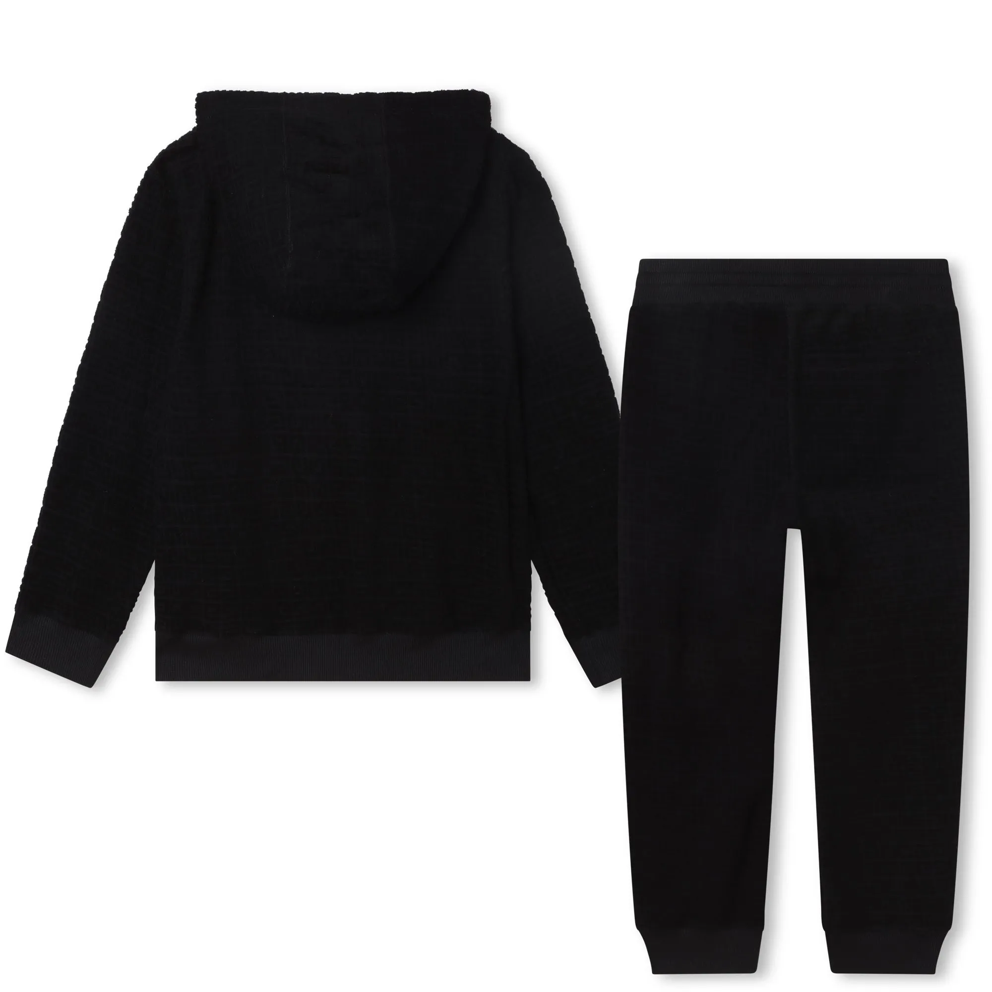 Black Cardigan & Trousers Set