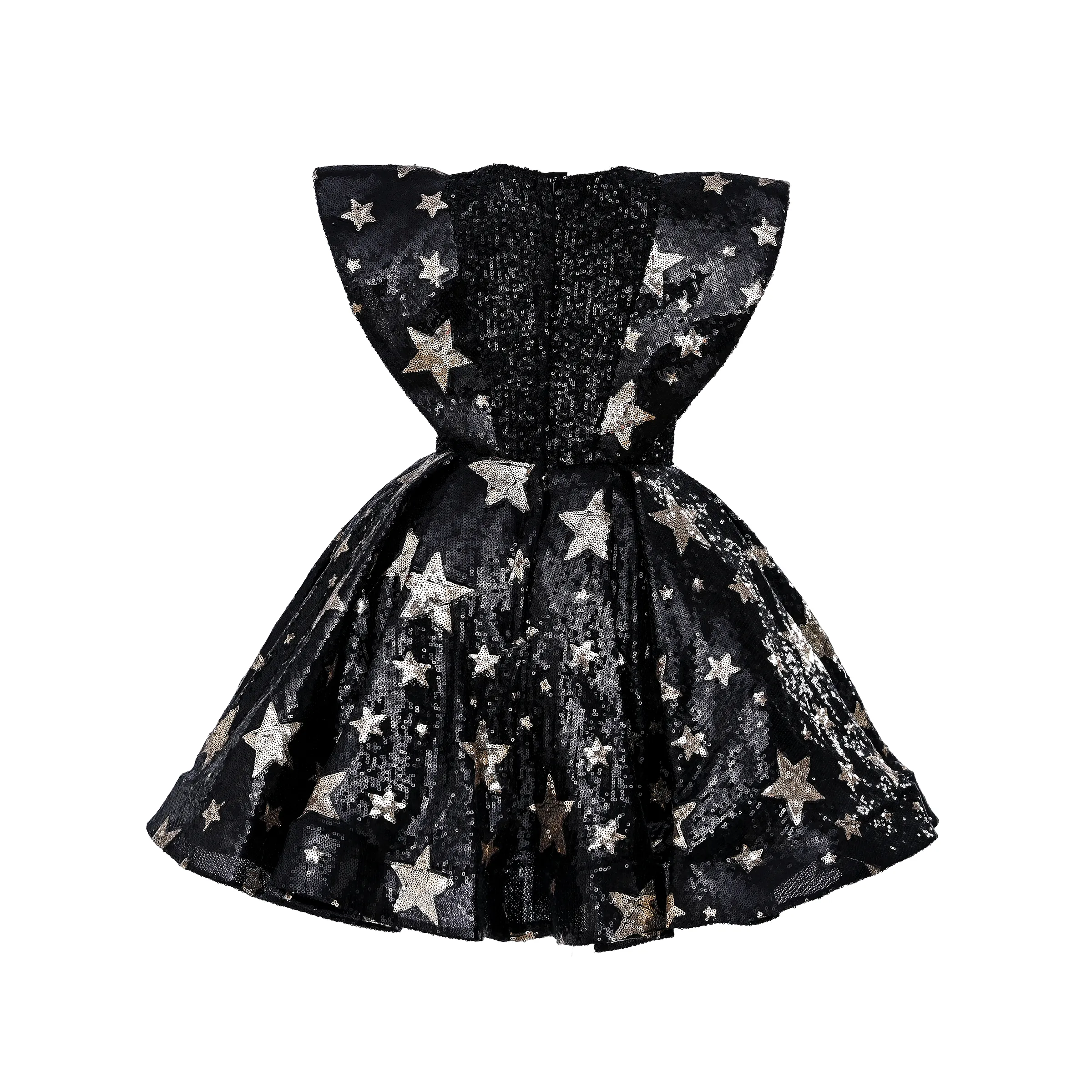Black Starlit Rivior Dress