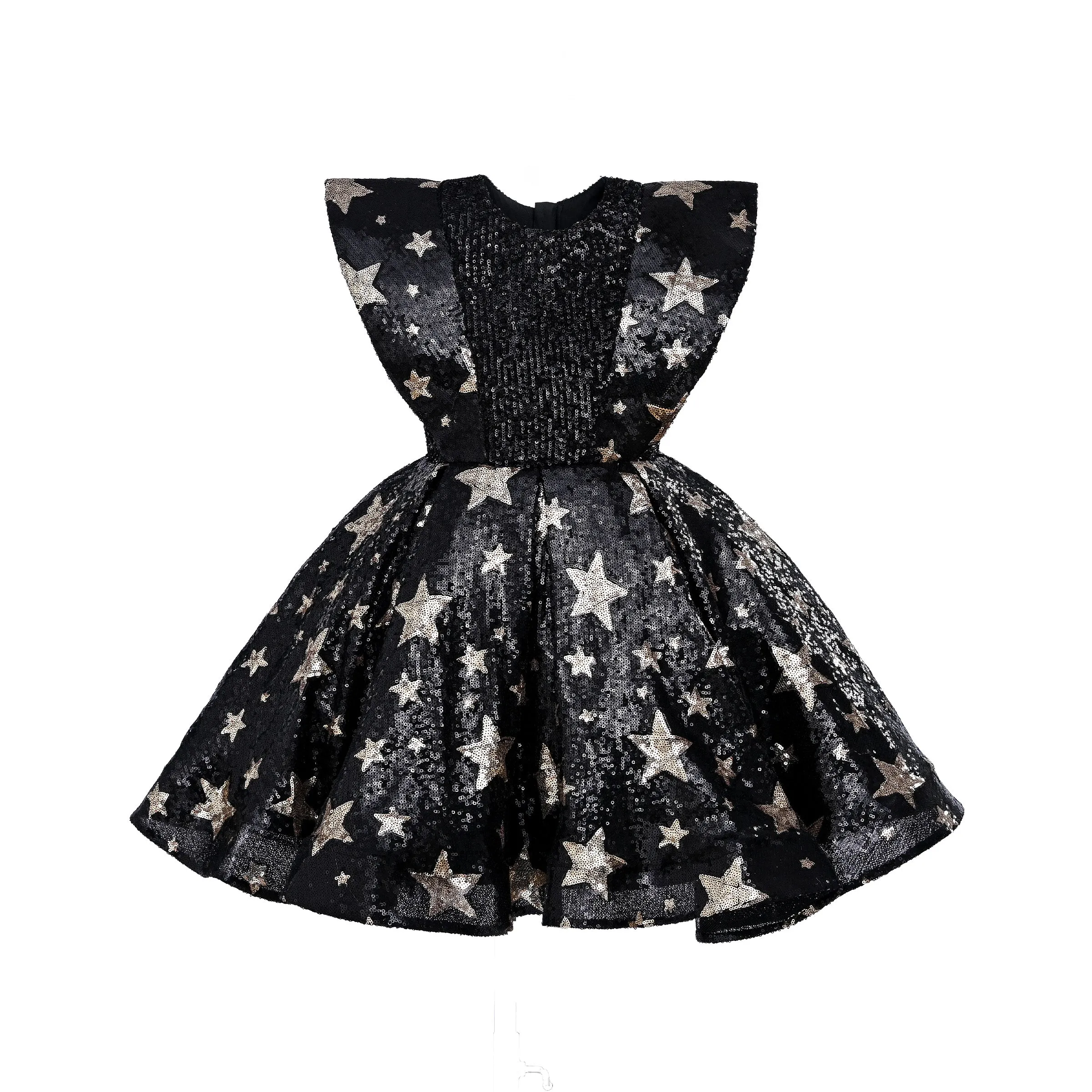 Black Starlit Rivior Dress