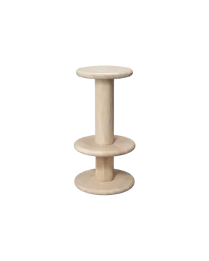 BLONDE ANGULAR BARSTOOL