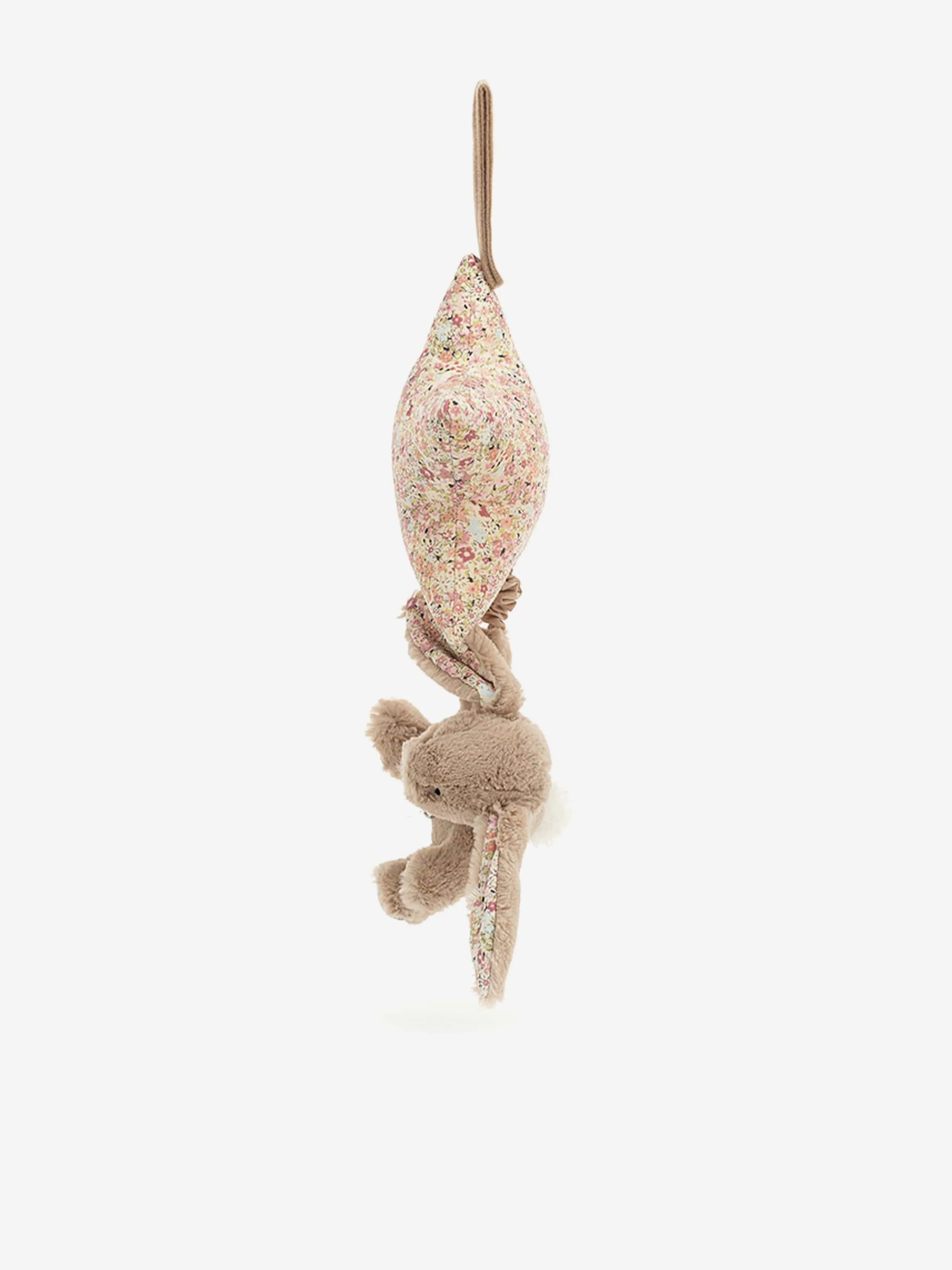 Blossom Bea Beige Bunny Musical Pull in Beige (30cm)
