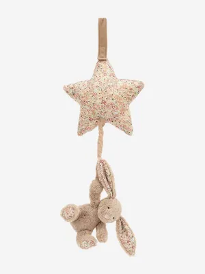 Blossom Bea Beige Bunny Musical Pull in Beige (30cm)