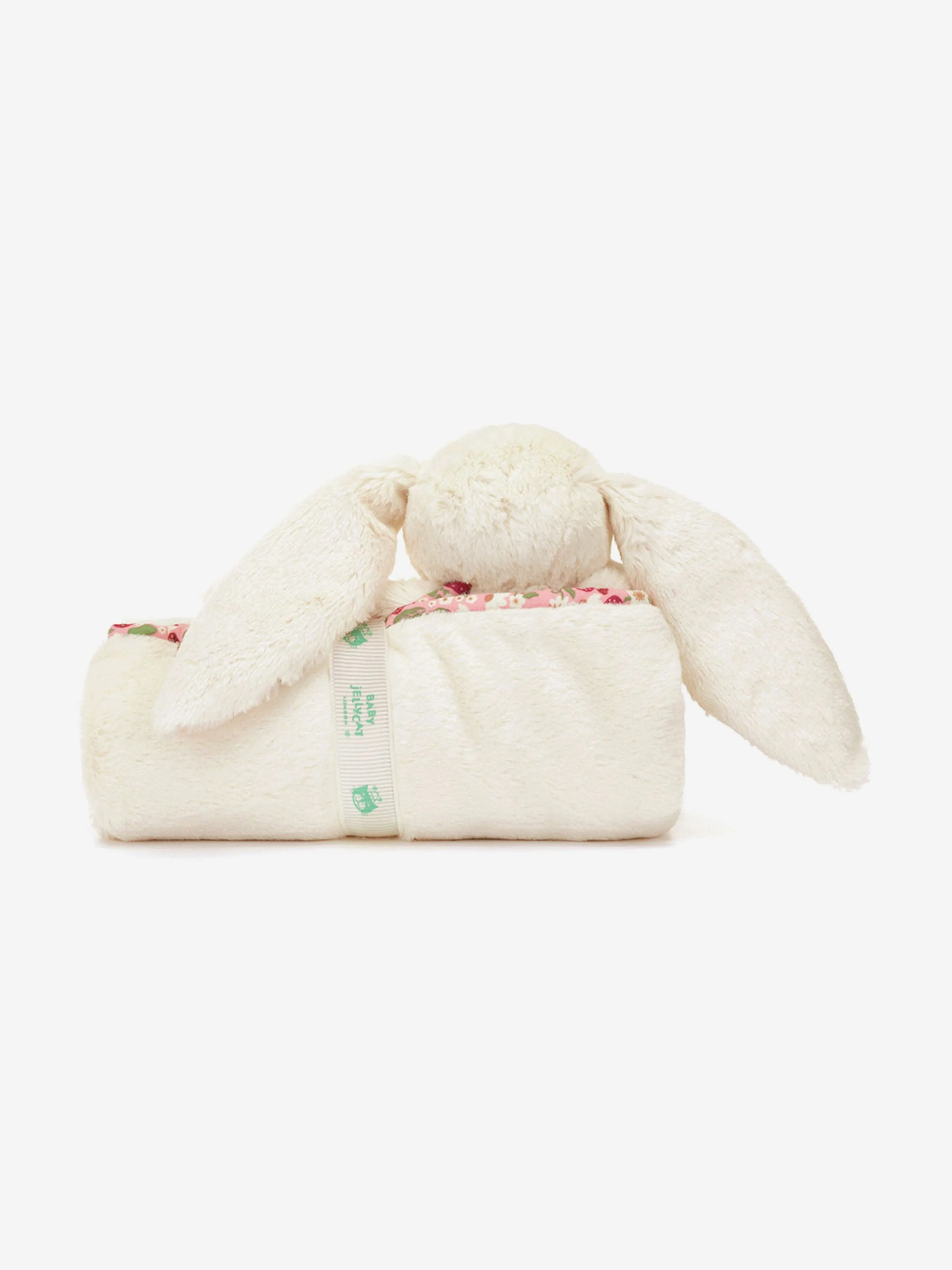 Blossom Cream Bunny 'Berry' Blankie in Ivory (70cm)