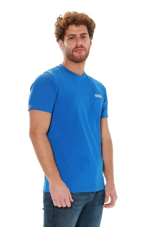 Blue T-shirt With Fabuluous Front Design