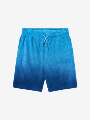 Boys Abay Gradient Shorts in Blue