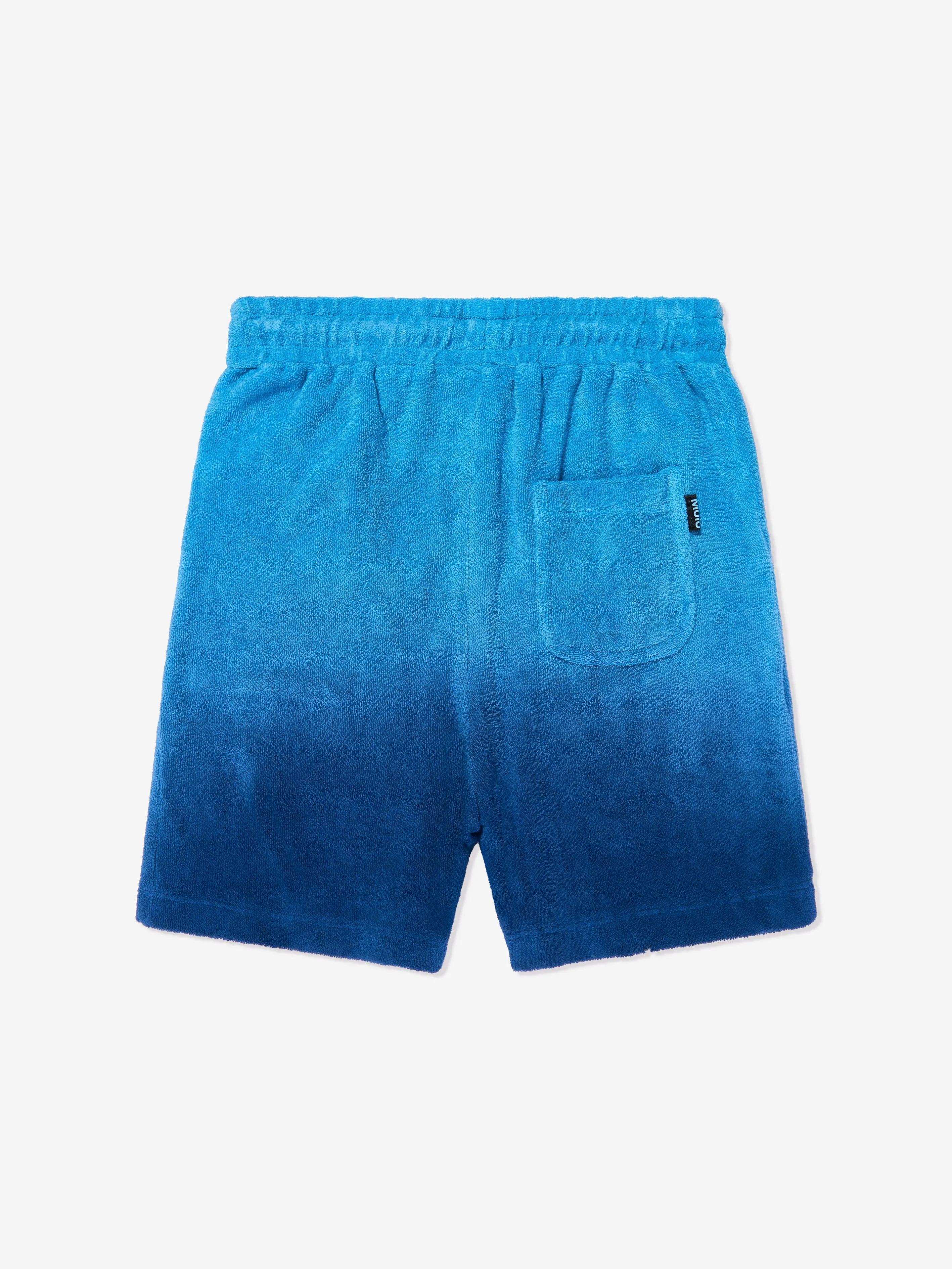 Boys Abay Gradient Shorts in Blue