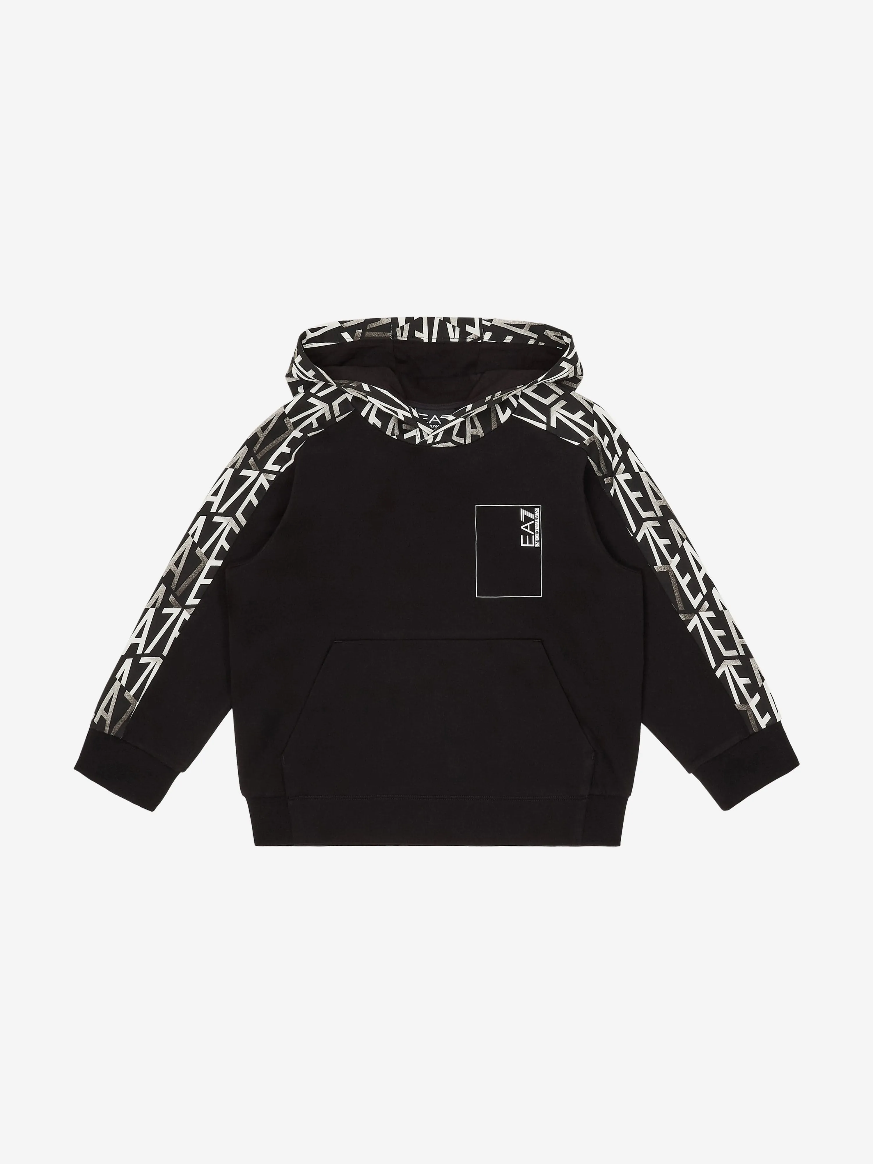 Boys Logo Hoodie in Black