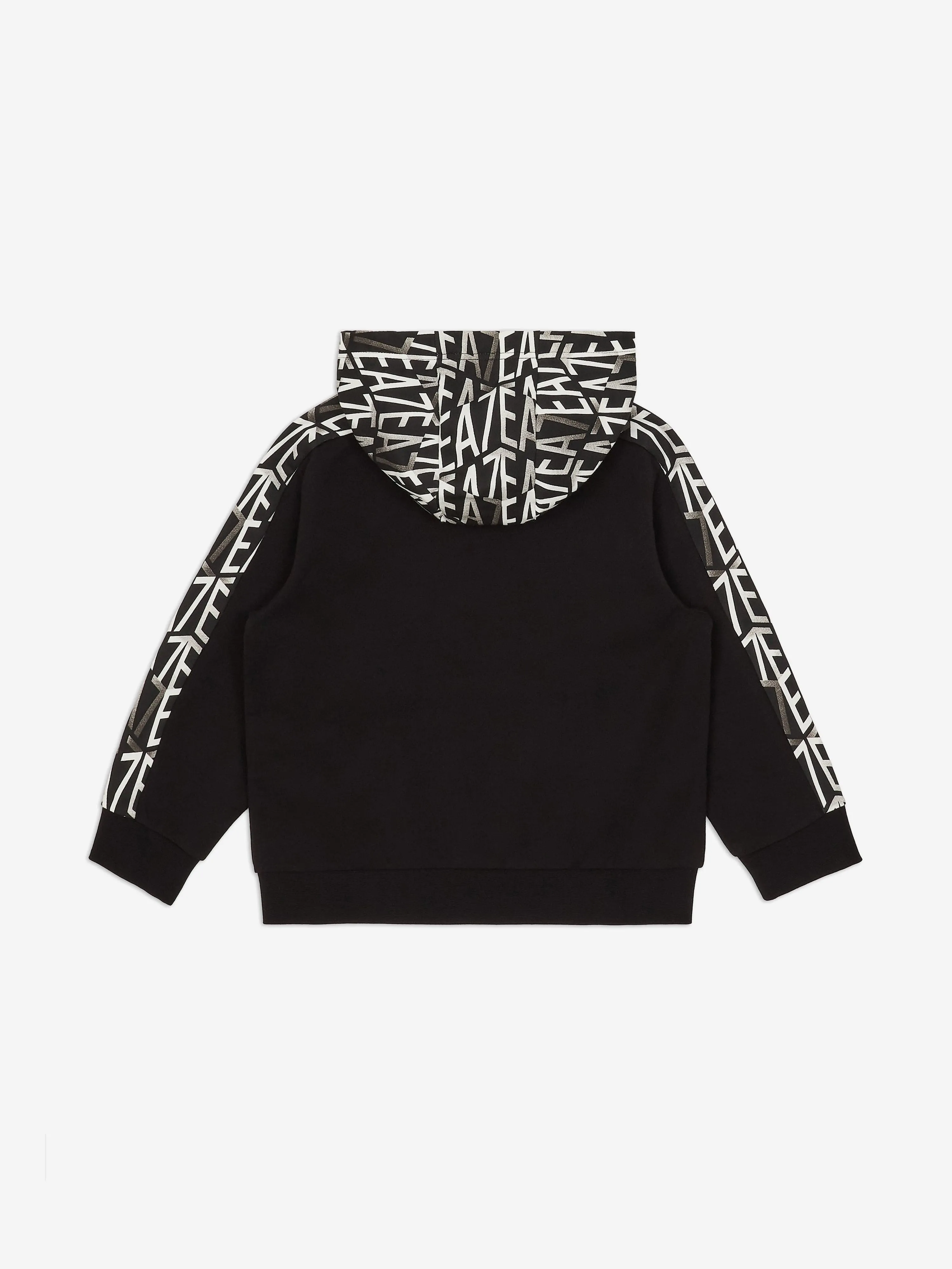 Boys Logo Hoodie in Black