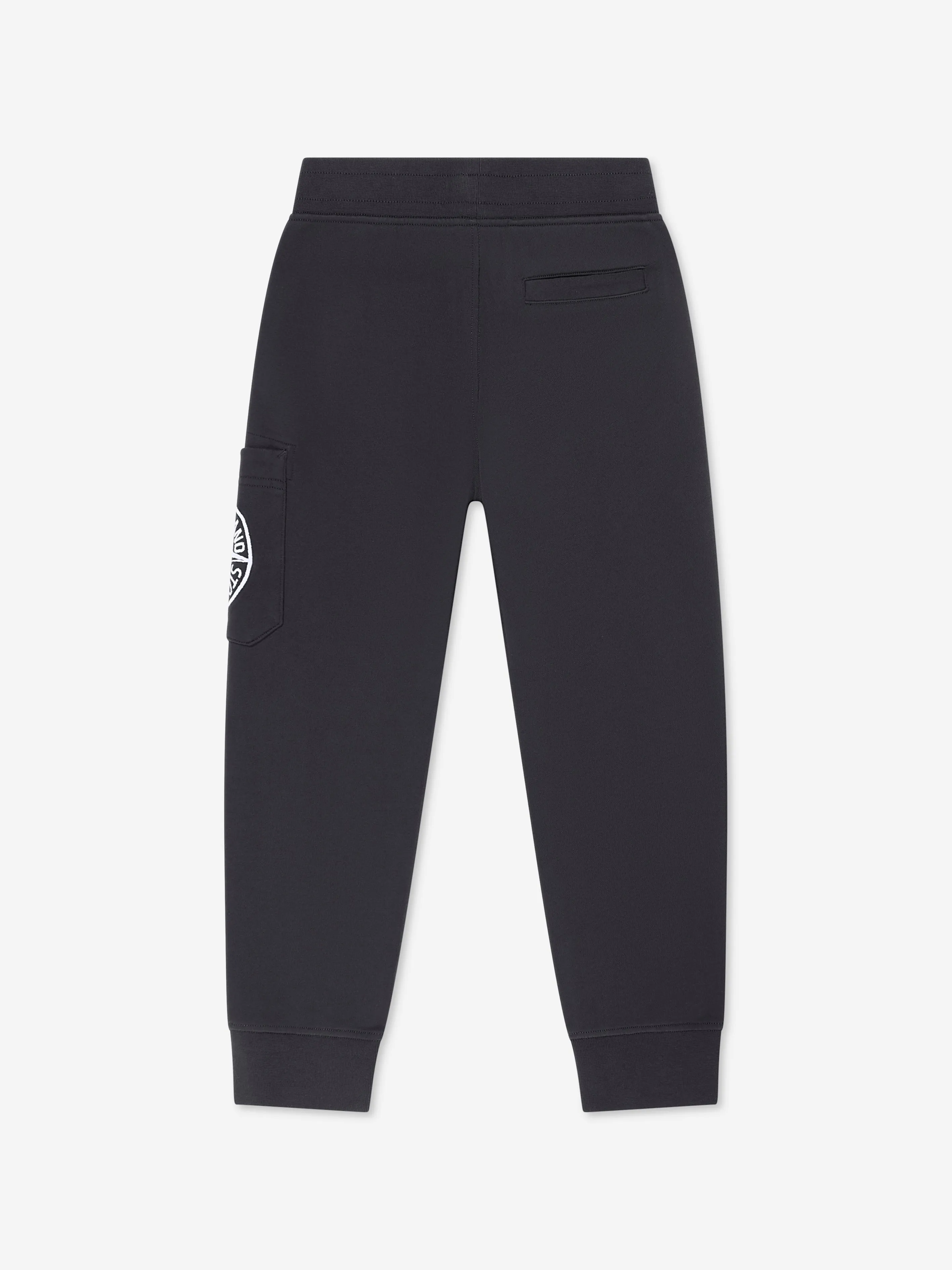 Boys Logo Pocket Joggers in Navy