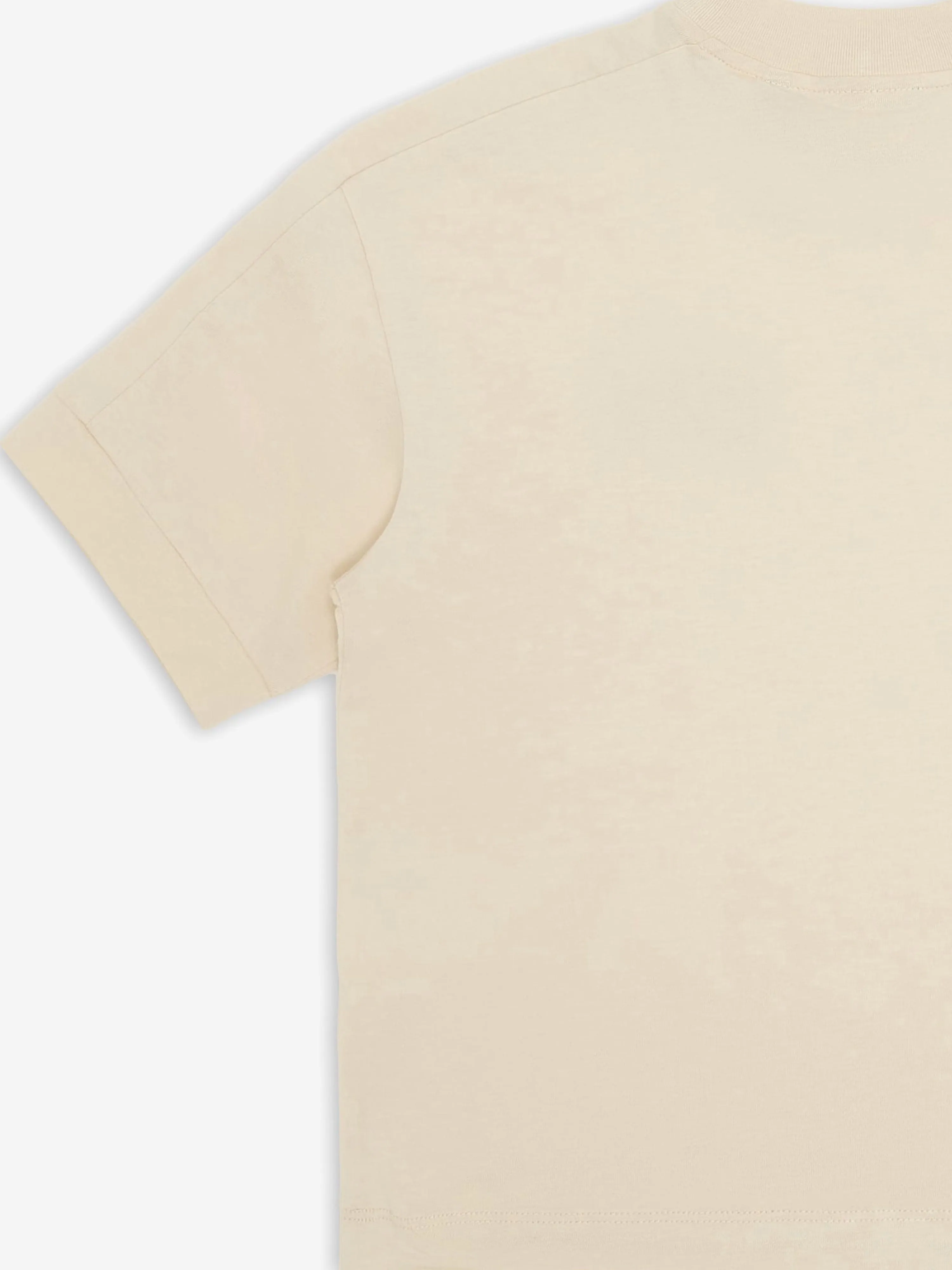 Boys Logo T-Shirt in Ivory