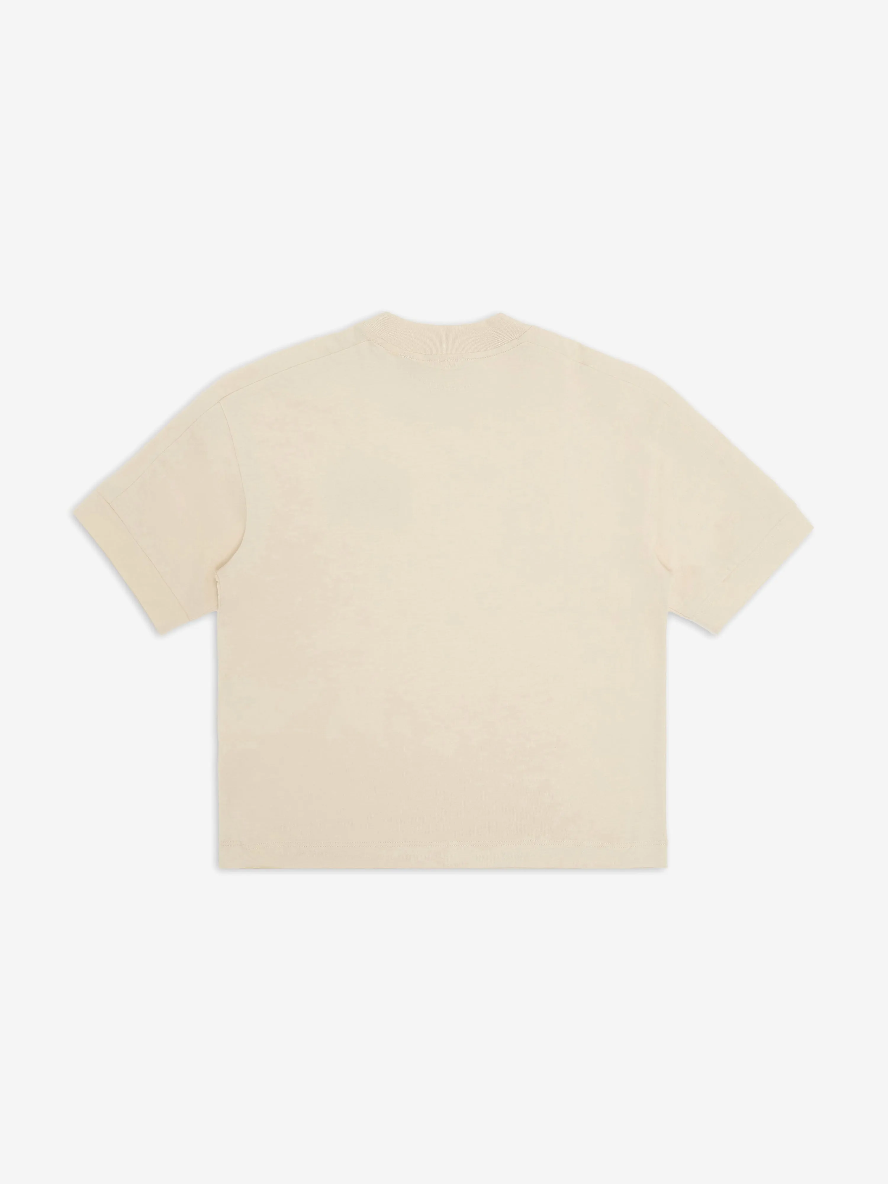 Boys Logo T-Shirt in Ivory