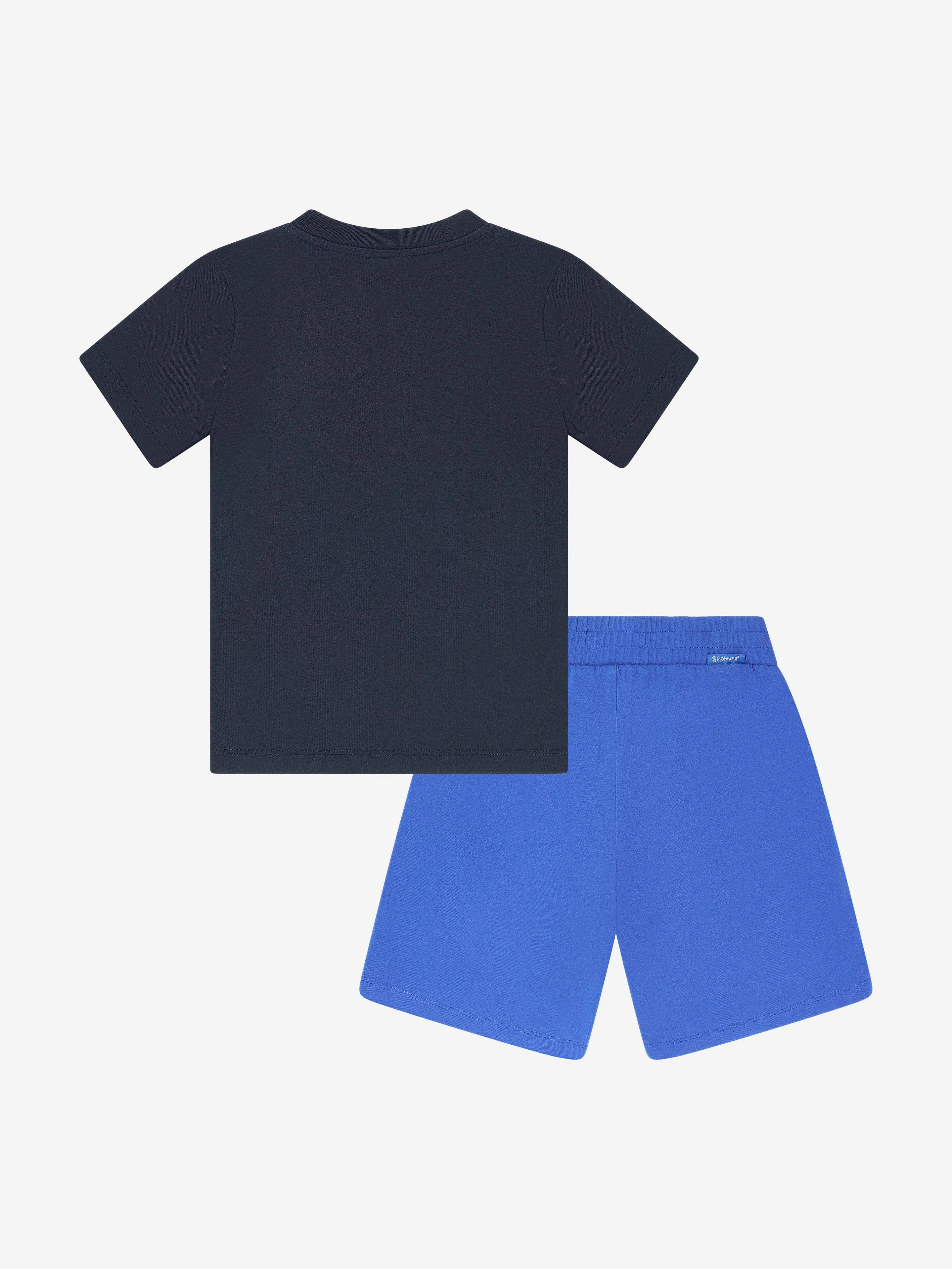 Boys Shark T-Shirt and Shorts Set in Navy