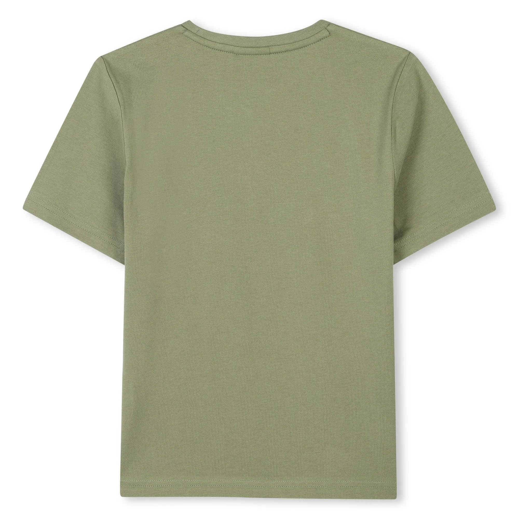 Dark Green Sand Leaf Logo T-Shirt