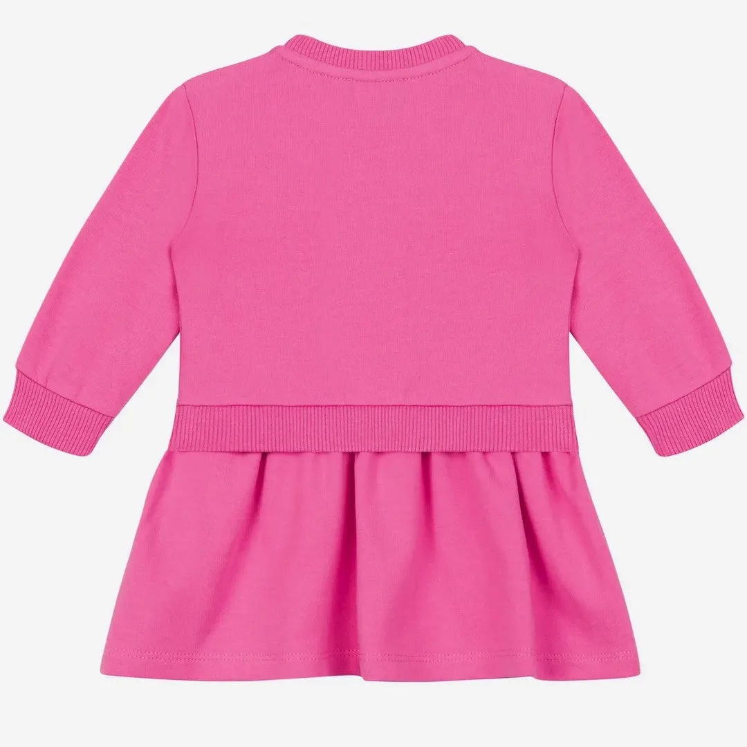 Dark Pink Teddy Dress