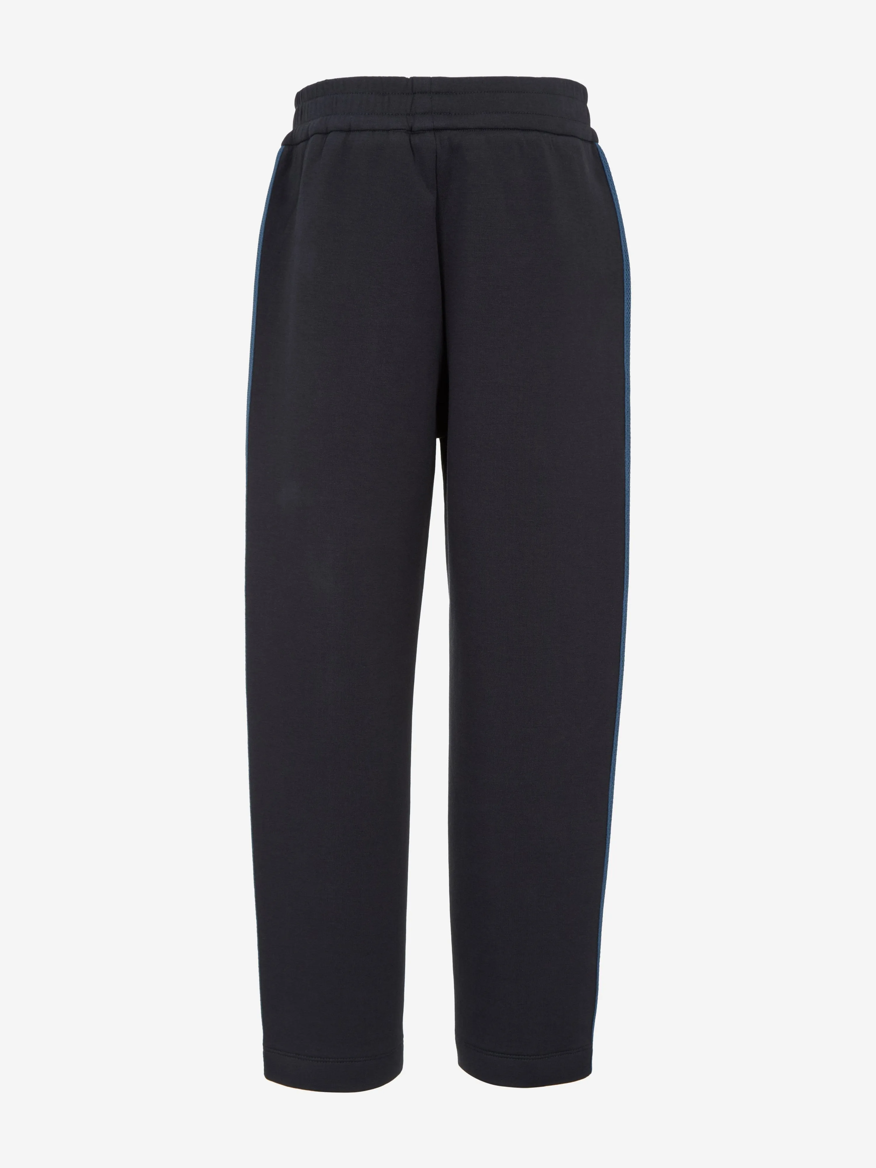 Emporio Armani Boys Logo Tape Joggers in Navy