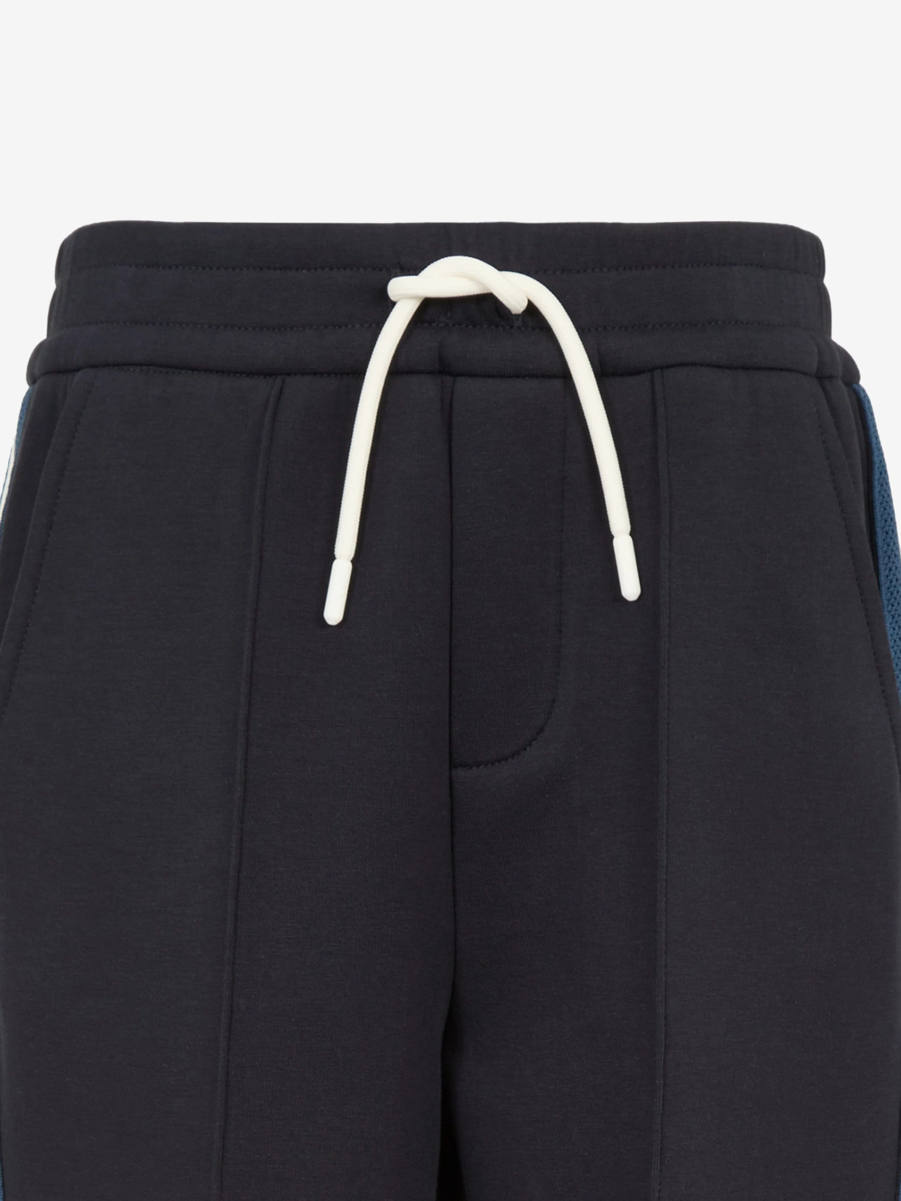 Emporio Armani Boys Logo Tape Joggers in Navy