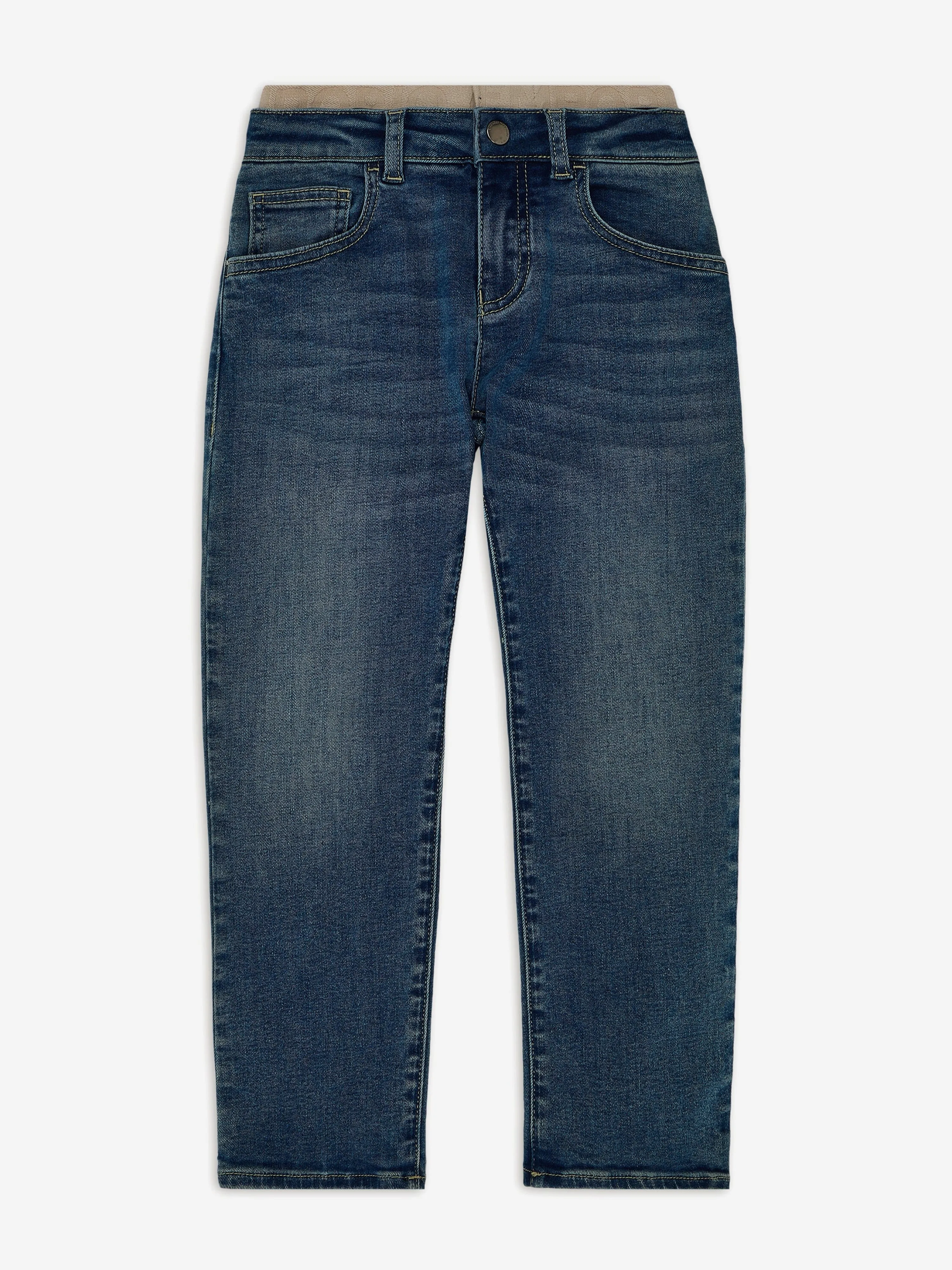Emporio Armani Boys Regular Jeans in Blue