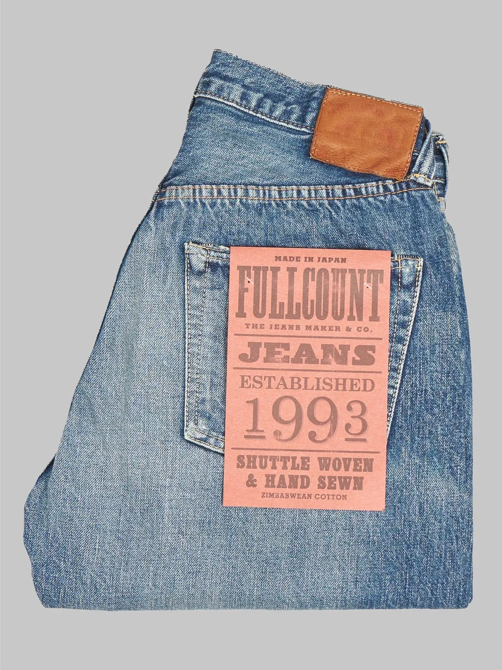 Fullcount 1101 13.7oz Dartford Regular Straight Jeans