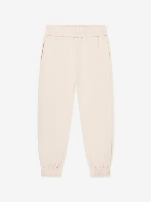 Girls Branded Joggers in Pink