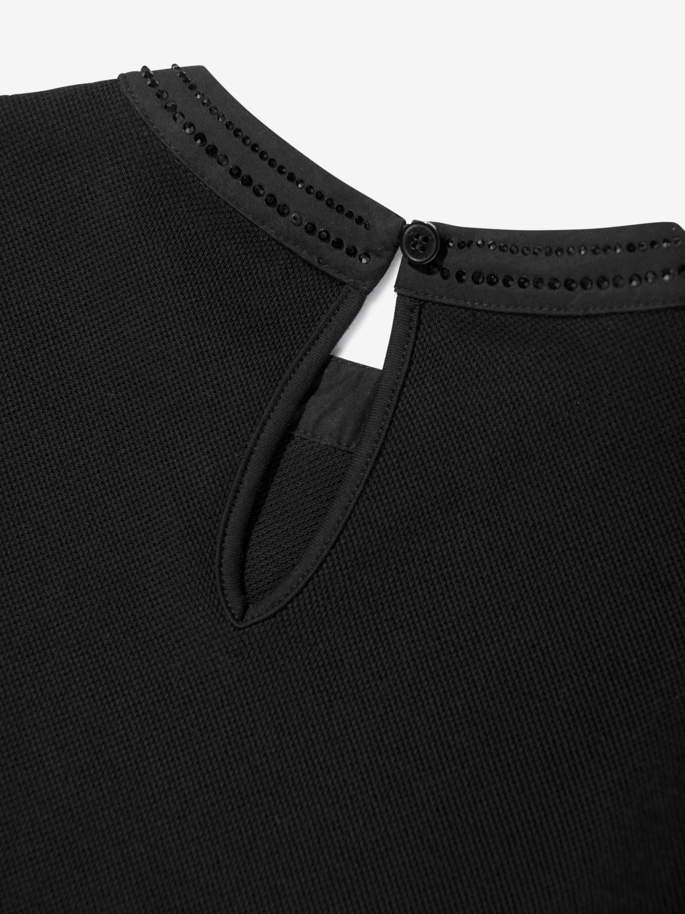 Girls Cotton Dress in Black