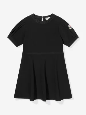 Girls Cotton Dress in Black