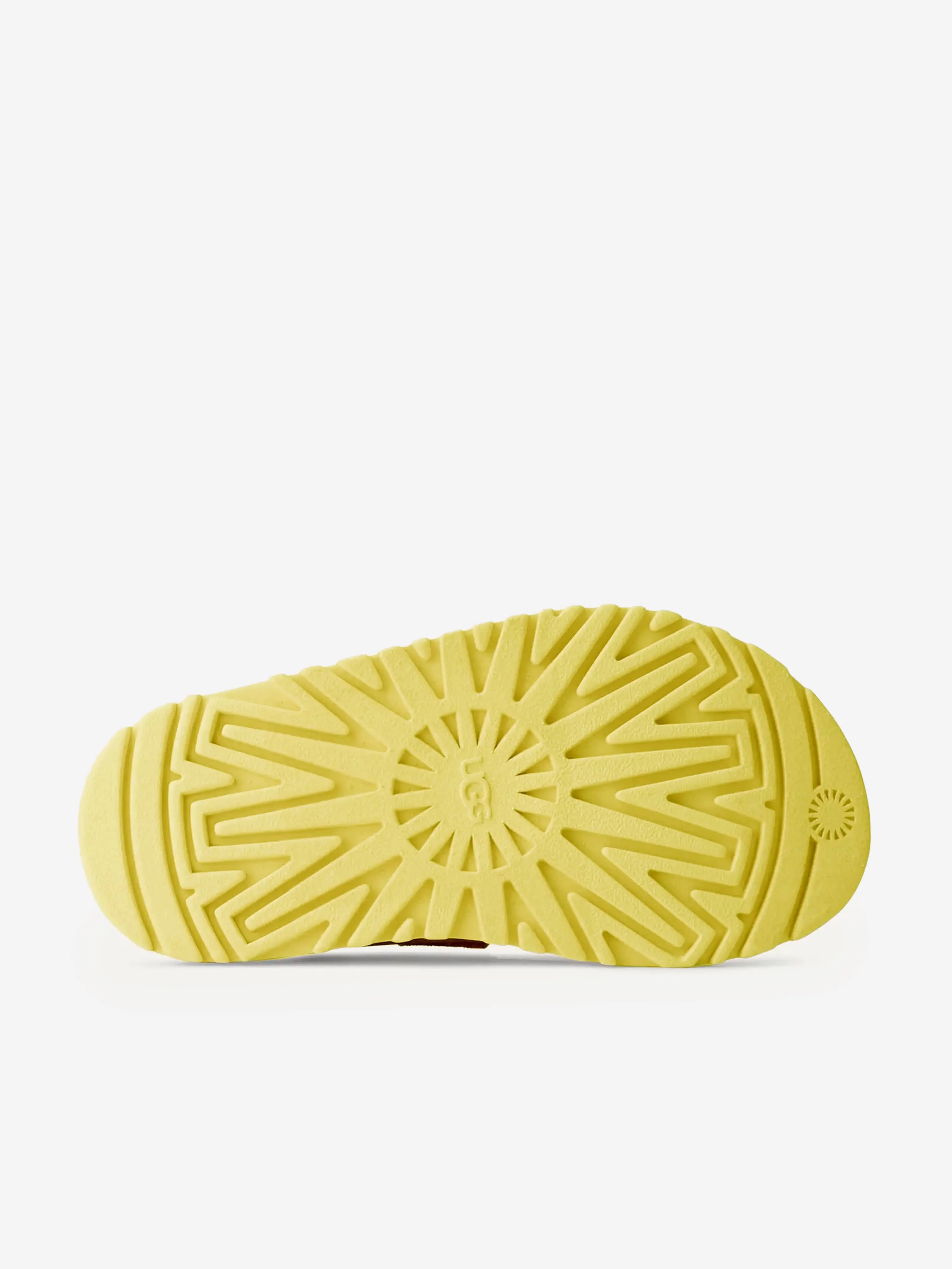 Girls GoldenGlow Slide in Yellow