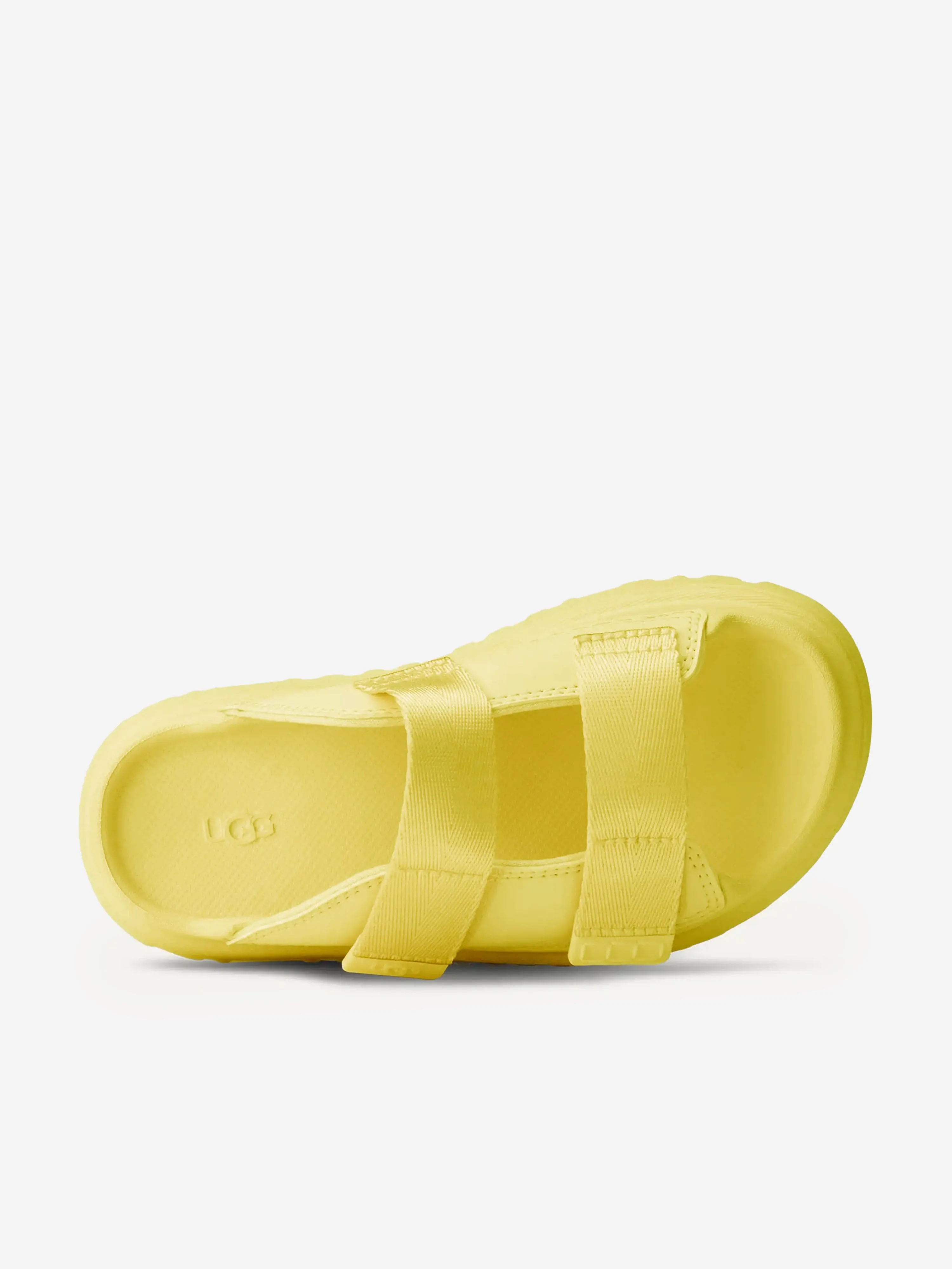 Girls GoldenGlow Slide in Yellow