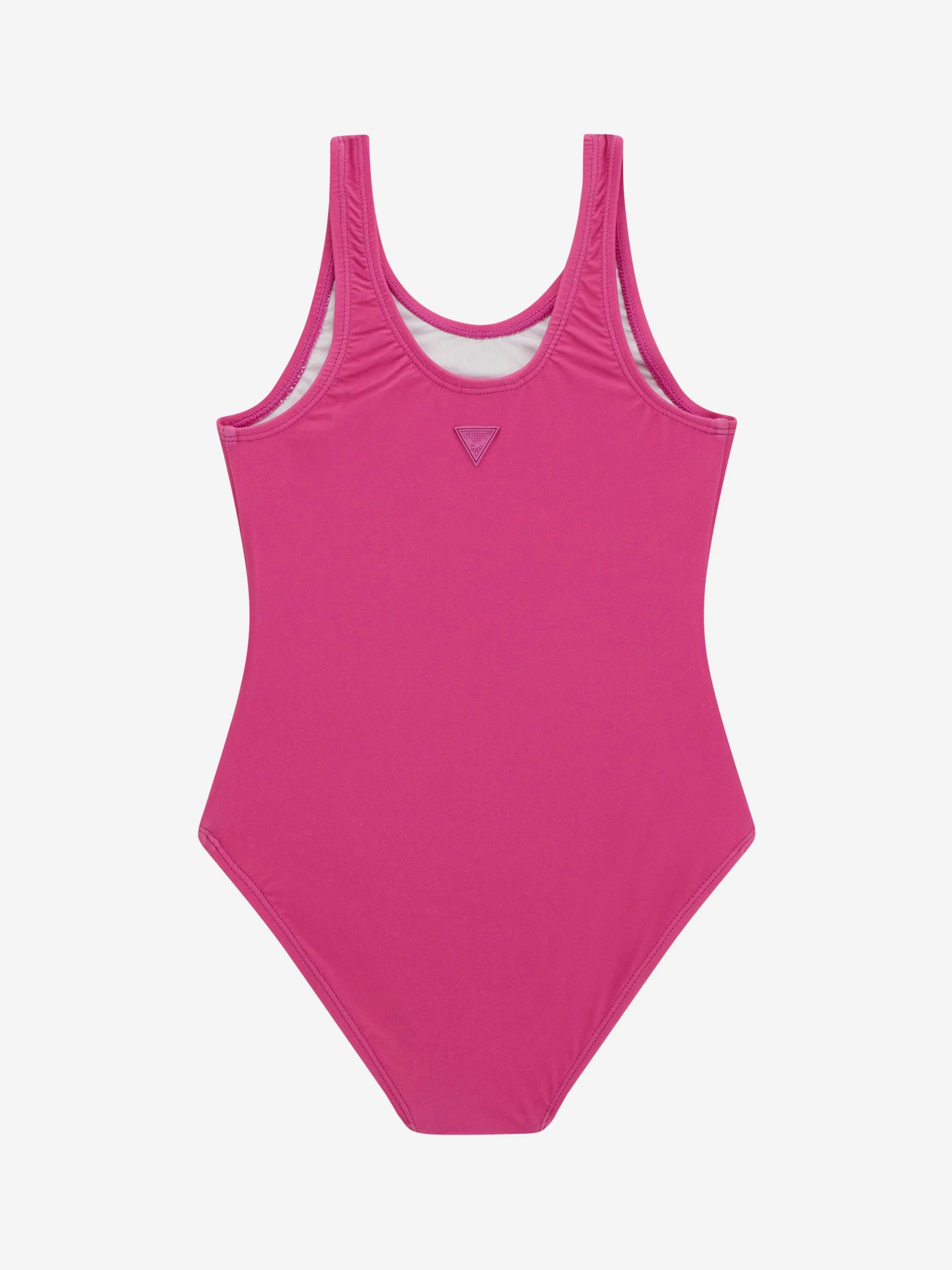 Girls Logo Swimsuit in Pink