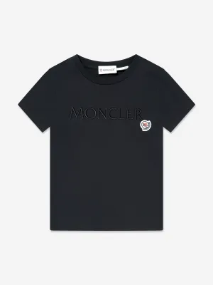 Girls Logo T-Shirt in Black