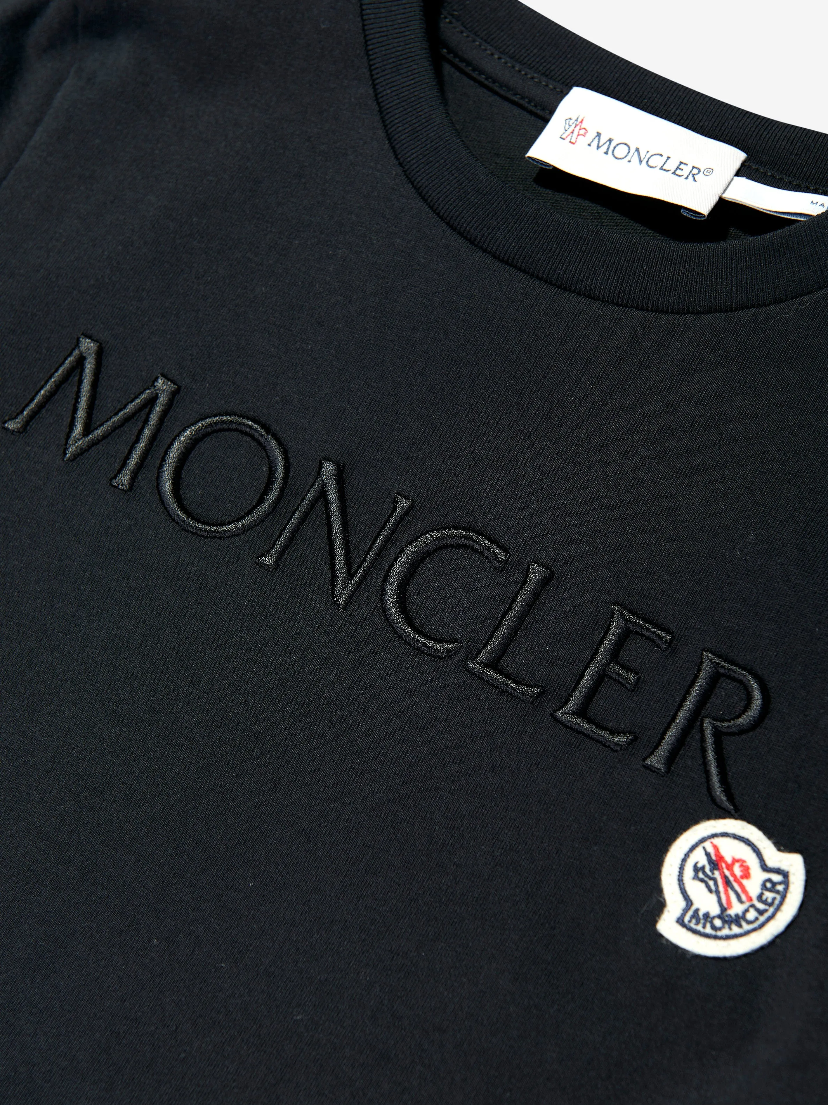 Girls Logo T-Shirt in Black