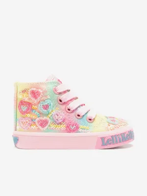 Girls Nadia Baseball Boots in Pink