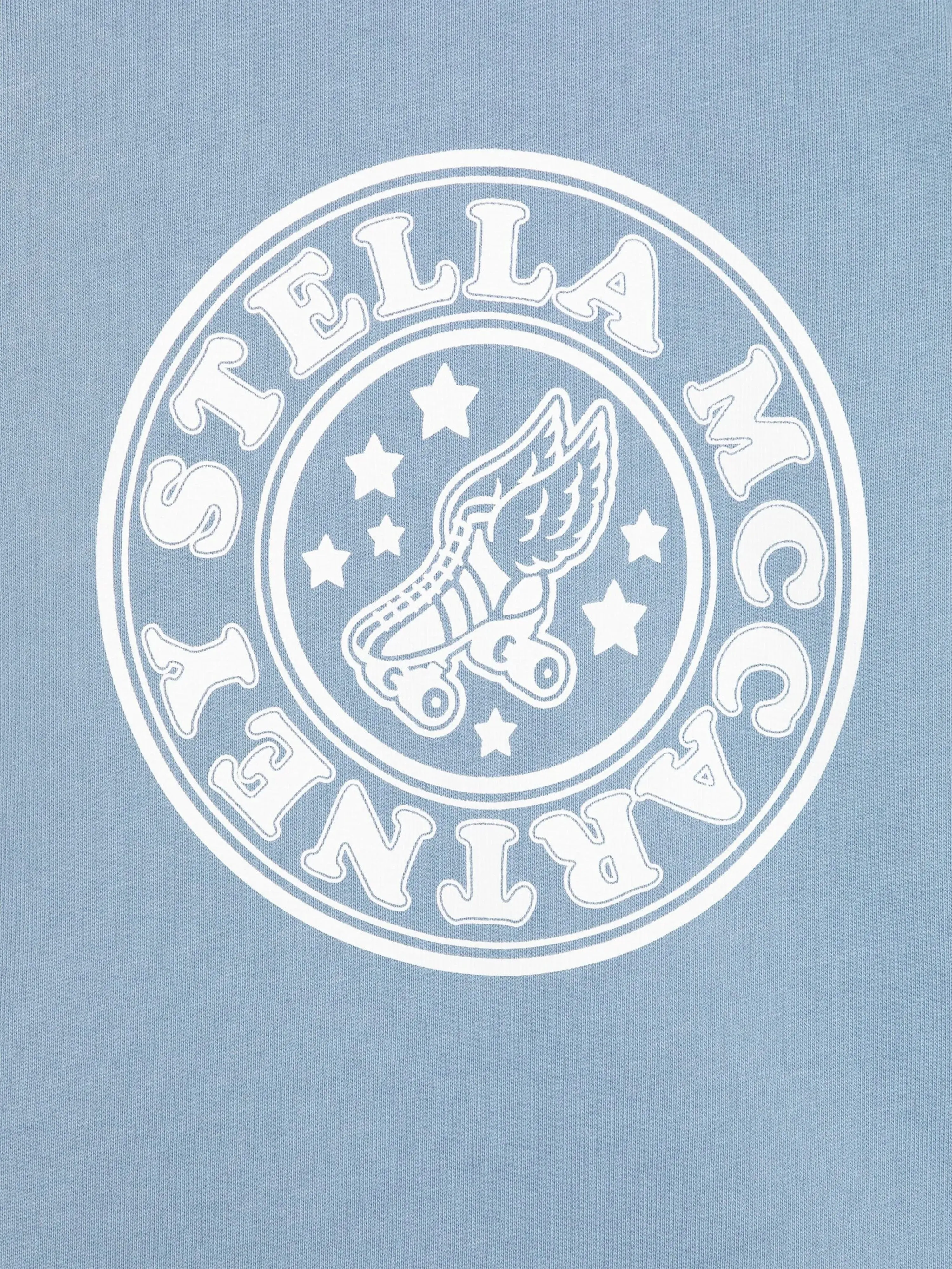 Girls Strawberry Logo Sweatshirt in Blue