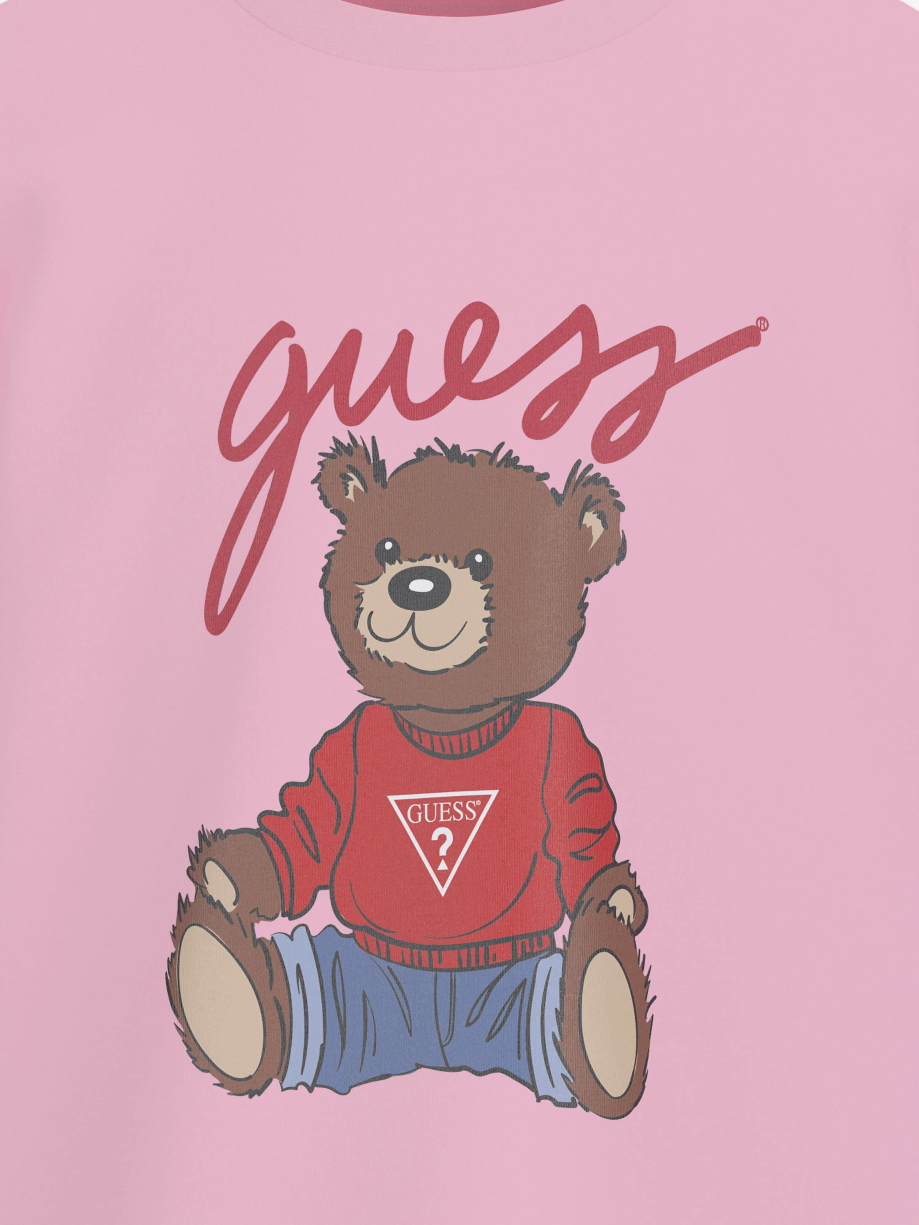 Girls Teddy Bear T-Shirt in Pink
