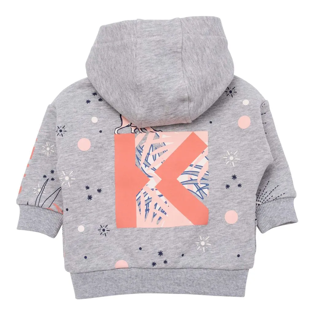 Gray Marl Hoodie