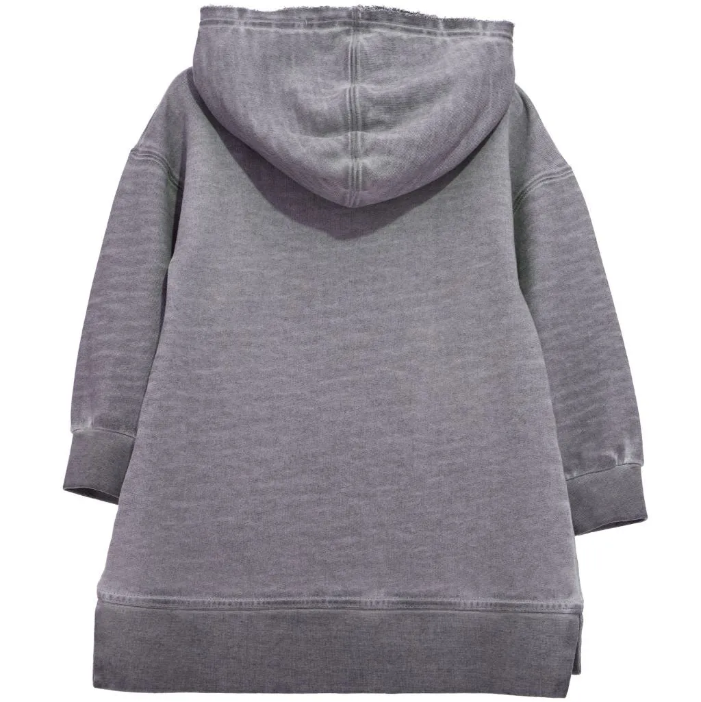 Grey Chipmunks Hoodie Dress