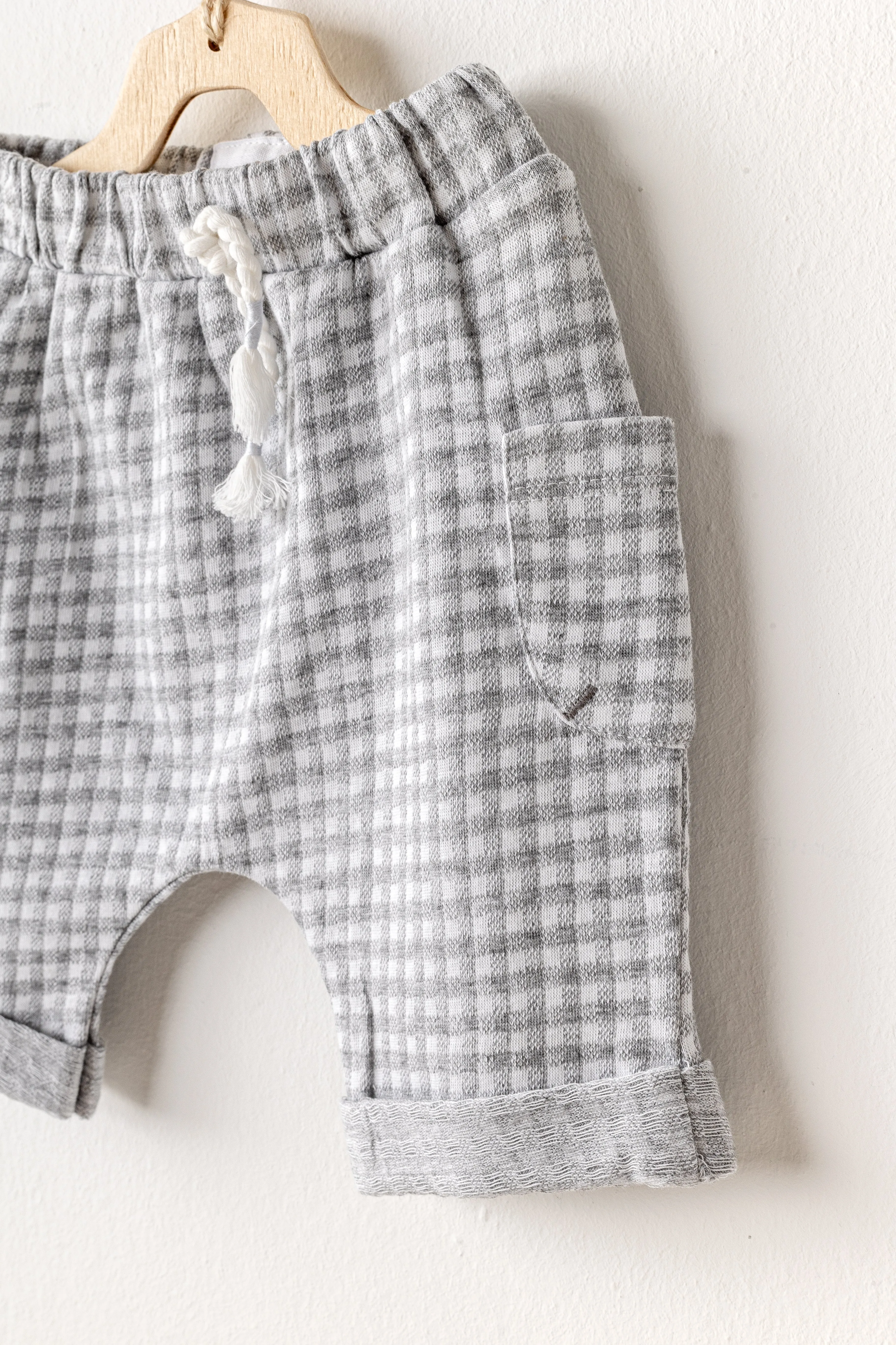 Grey Little King Bunny Pocket Set