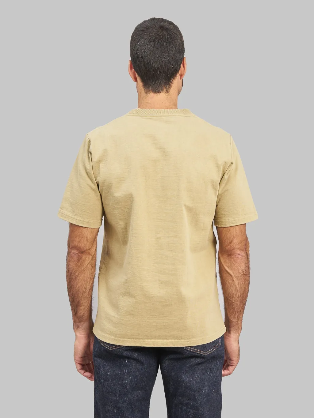 Jackman Dotsume Pocket T-Shirt Hard Butter