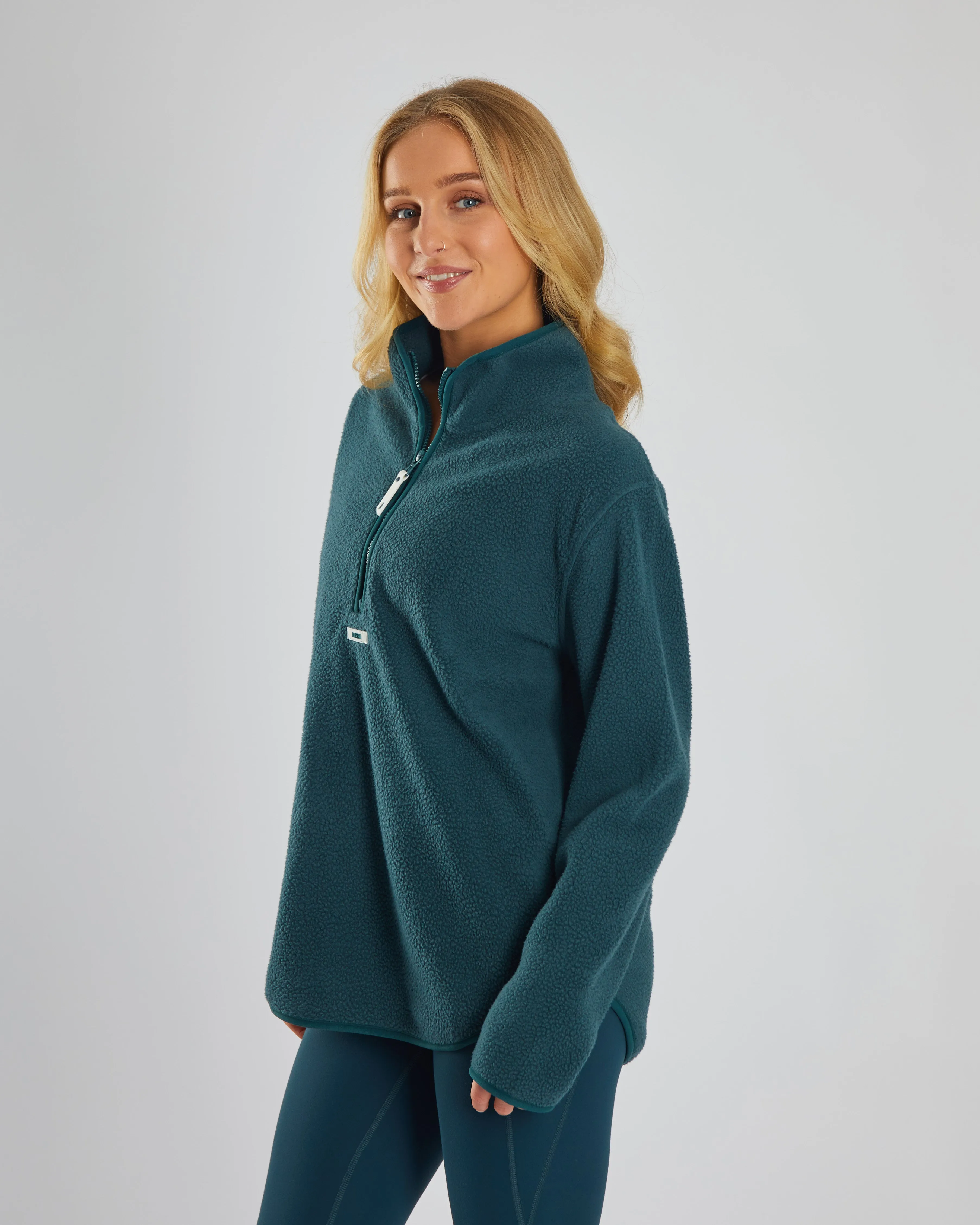 Kai Fleece Half Zip Alpine Green