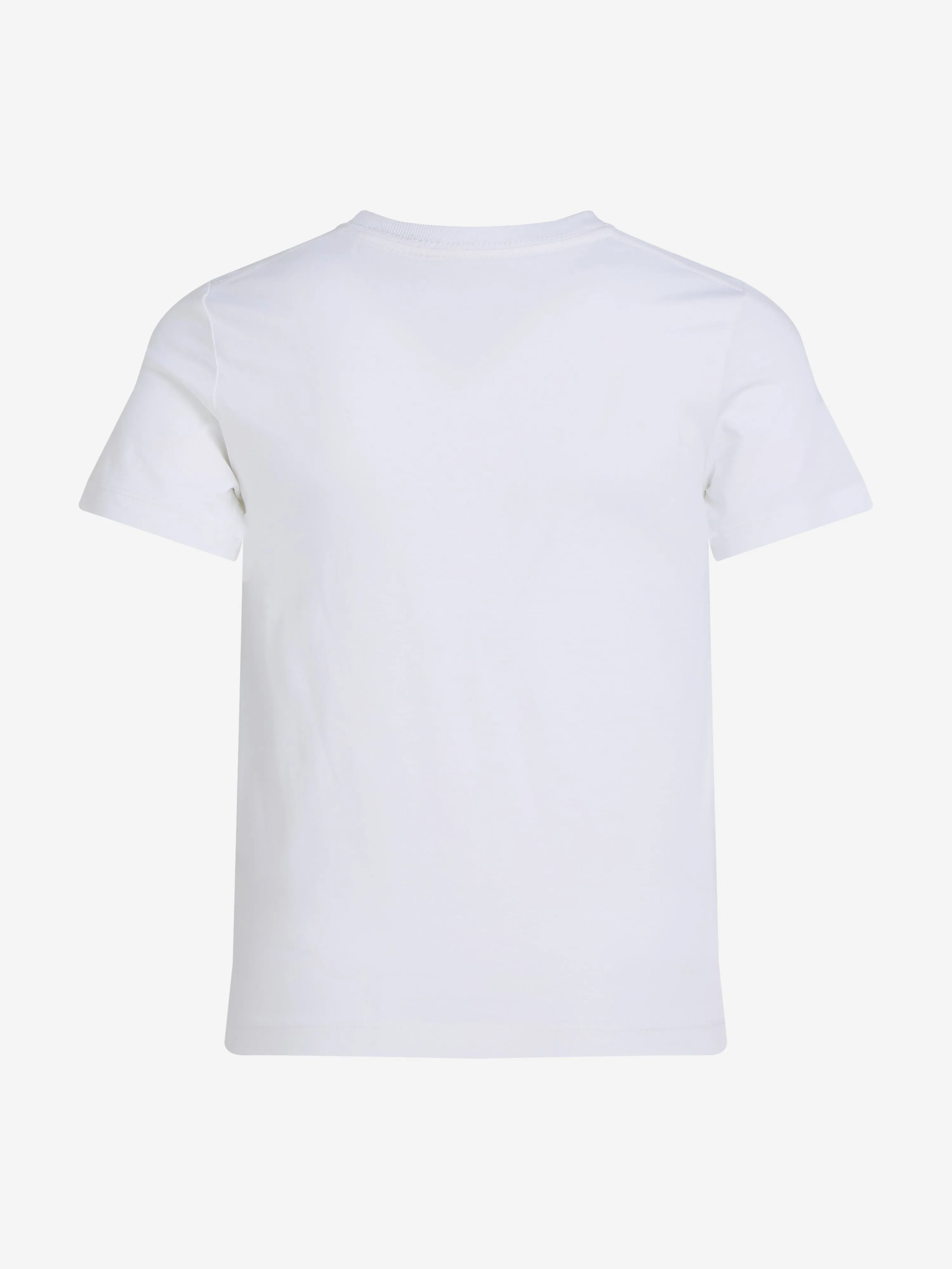 Kids Chest Monologo T-Shirt in White