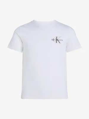 Kids Chest Monologo T-Shirt in White